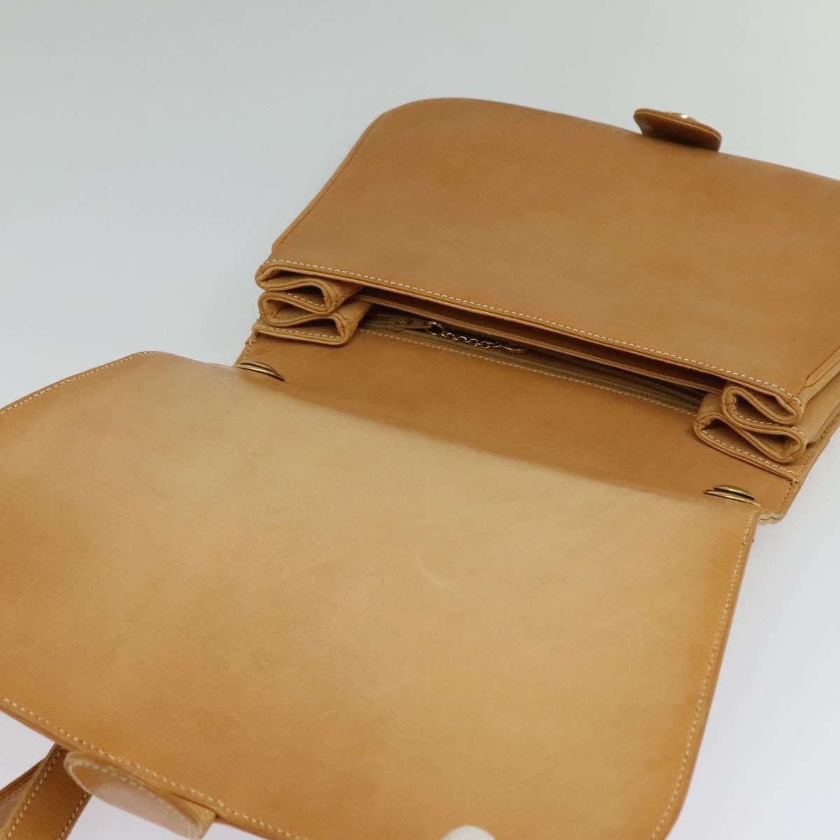 Gucci GUCCI Shoulder Bag Leather Beige Gold Size ONE SIZE - 15 Thumbnail