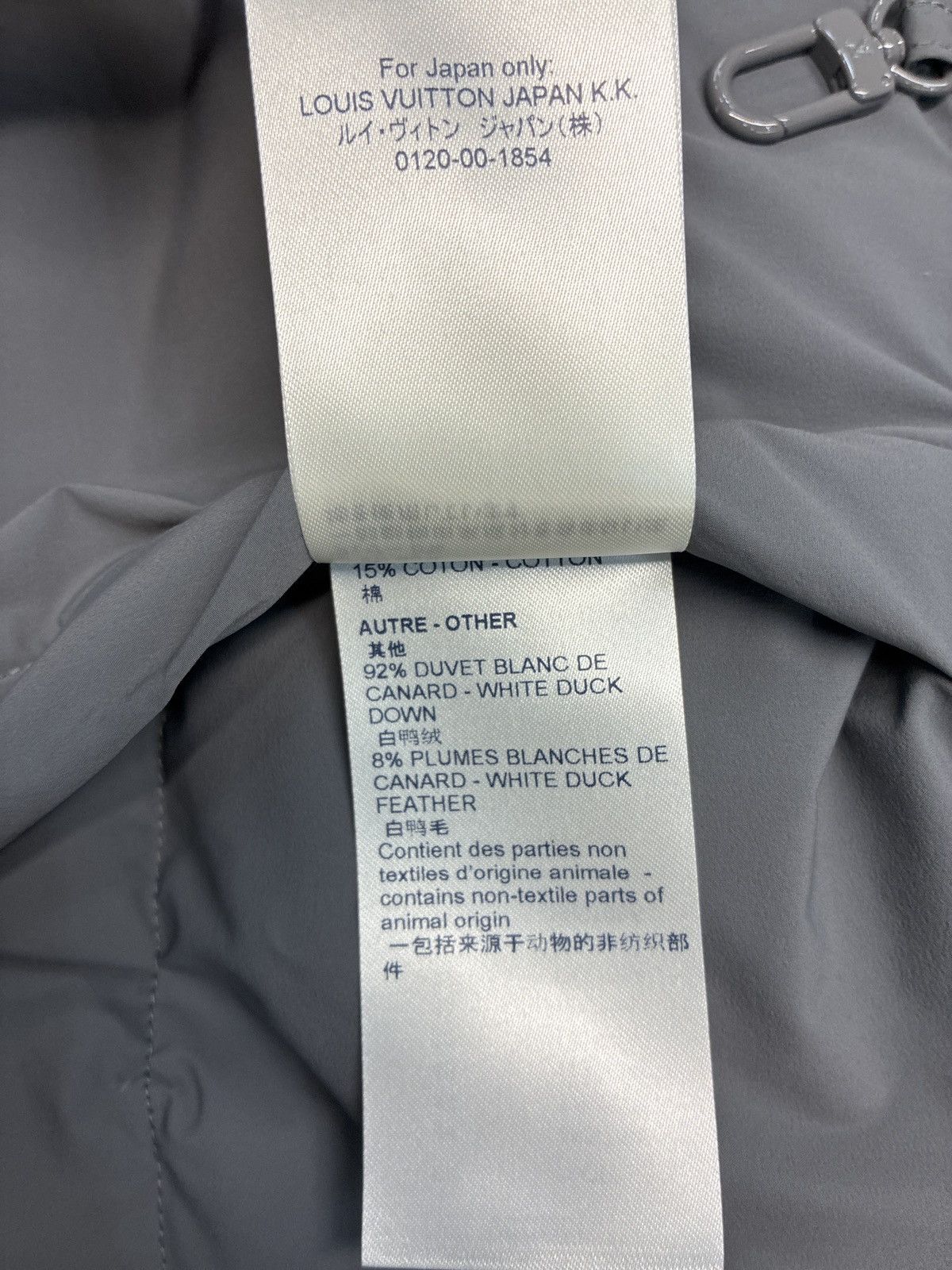 Louis Vuitton Louis Vuitton Reversible Monogram Down Blouson Jacket 'Grey' Size US L / EU 52-54 / 3 - 10 Thumbnail