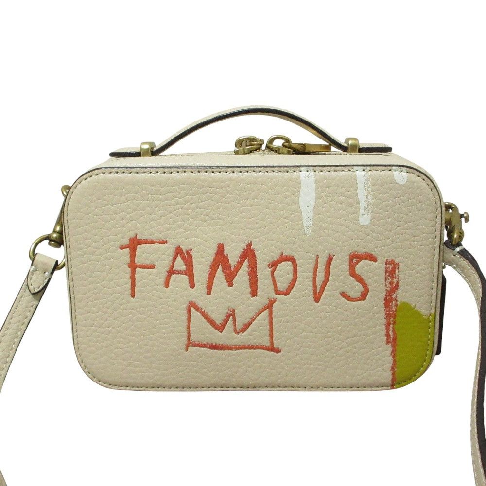 Coach Coach Coach Jean-Michel Basquiat 3way Belt Bag Leather Shoulder Bag 6915 DUTY FREE for USA Size ONE SIZE - 1 Thumbnail