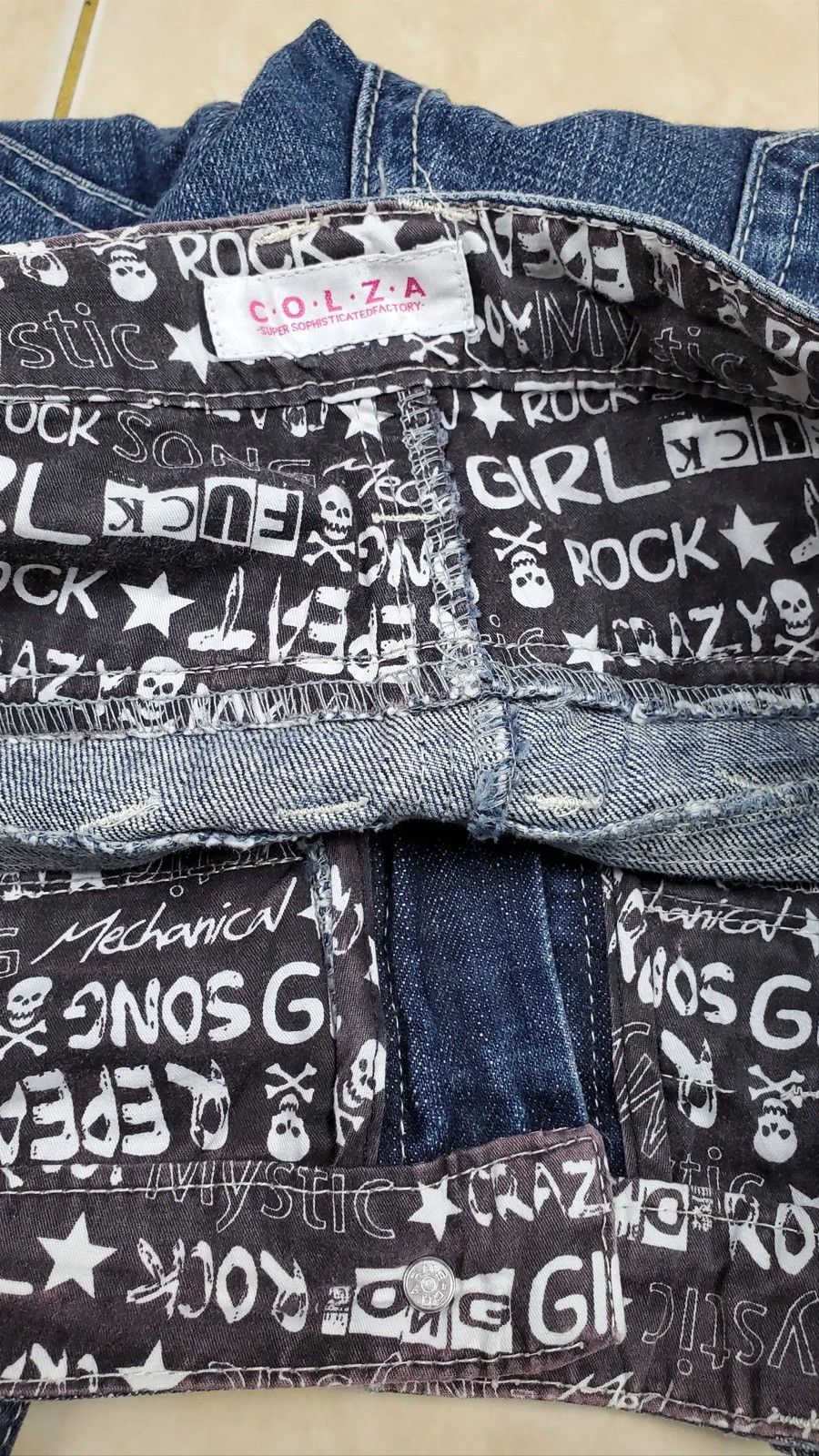 Japanese Brand × Vintage Vintage Colza Short Denim Double Waist Size US 33 - 6 Thumbnail