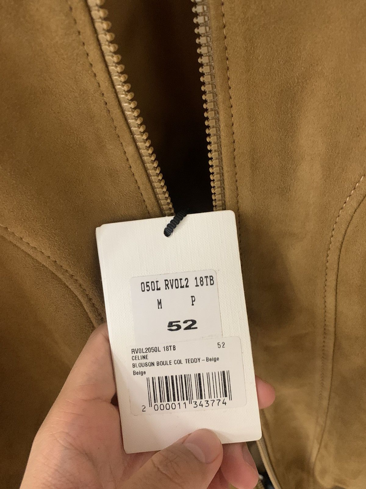 Celine Celine 2025SS Brown Suede bomber jacket Size US L / EU 52-54 / 3 - 6 Thumbnail