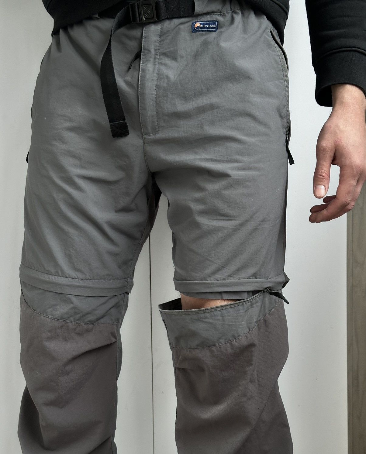 Montane Montane Terra Pants/Shorts Gray Men Size XL Hiking Gorpcore Size US 36 / EU 52 - 4 Thumbnail