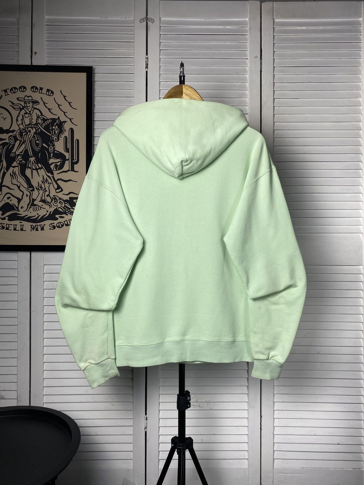 Champion × Vintage Vintage Champion ECO Oversized Boxy Hoodie Beautiful Mint Size US S / EU 44-46 / 1 - 2 Thumbnail