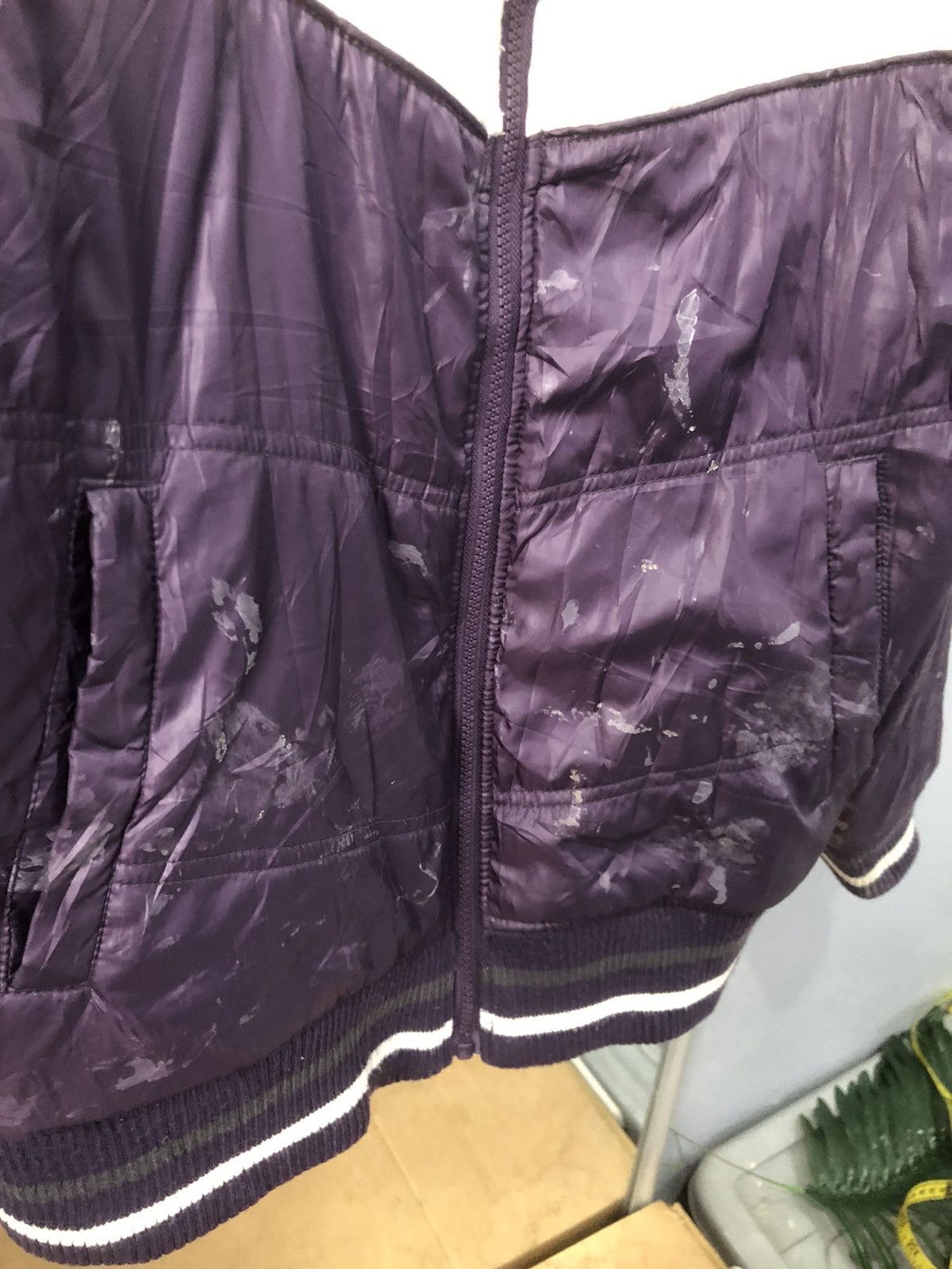 Converse × Vintage Converse distressed jacket Size US M / EU 48-50 / 2 - 5 Thumbnail
