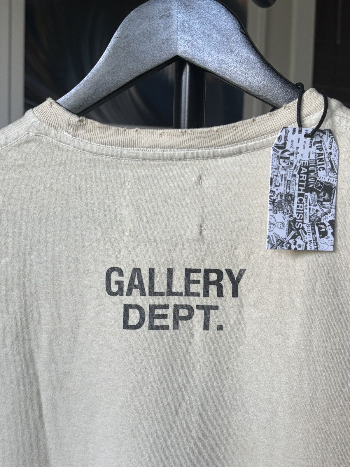 Gallery Dept. GALLERY DEPT - GALLERIES ARE BORING LOGO TEE Size US M / EU 48-50 / 2 - 4 Thumbnail