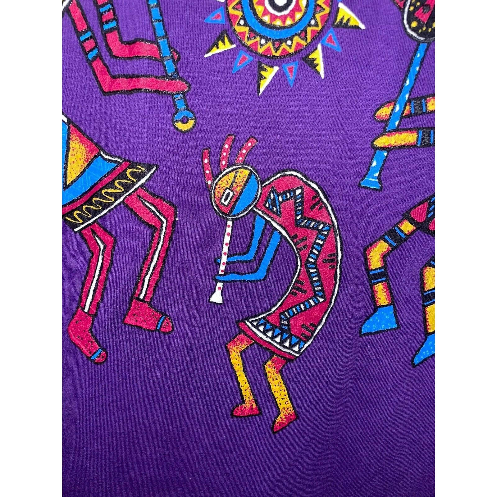 Jerzees Vintage Arizona Native Shirt Jerzees 90s Kokopelli Tee Size US L / EU 52-54 / 3 - 5 Thumbnail