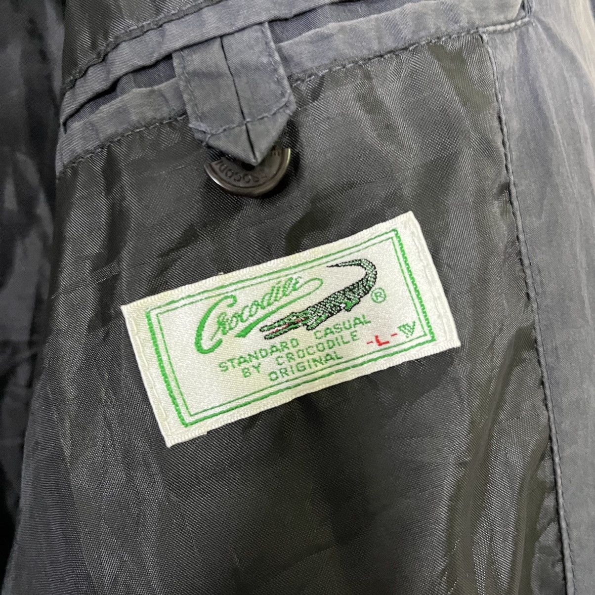 Vintage VINTAGE CROCODILE SUNFADED BOMBER JACKET Size US L / EU 52-54 / 3 - 6 Thumbnail