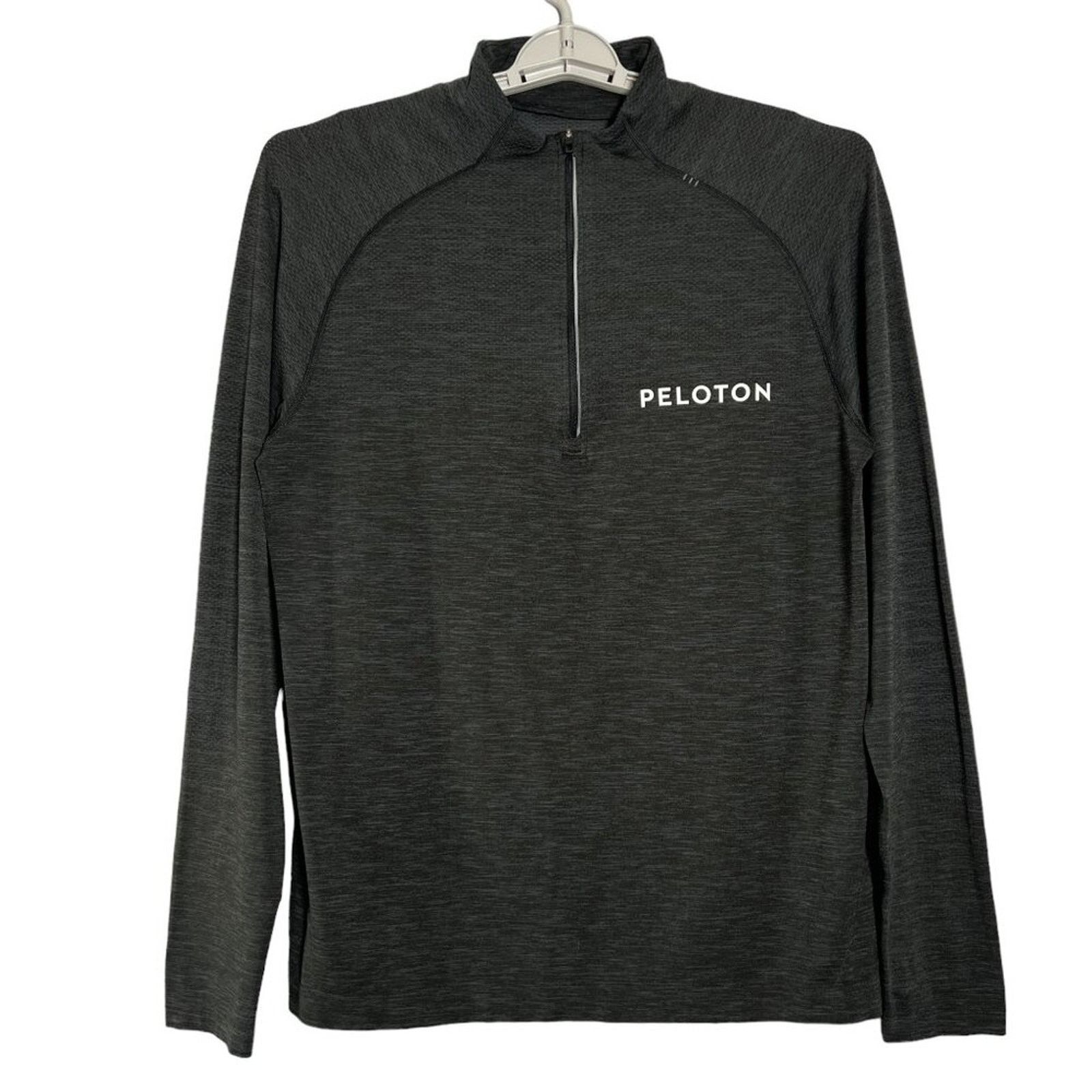 Lululemon Lululemon Peloton Metal Vent 1/4 Zip Shirt L Size US L / EU 52-54 / 3 - 1 Thumbnail