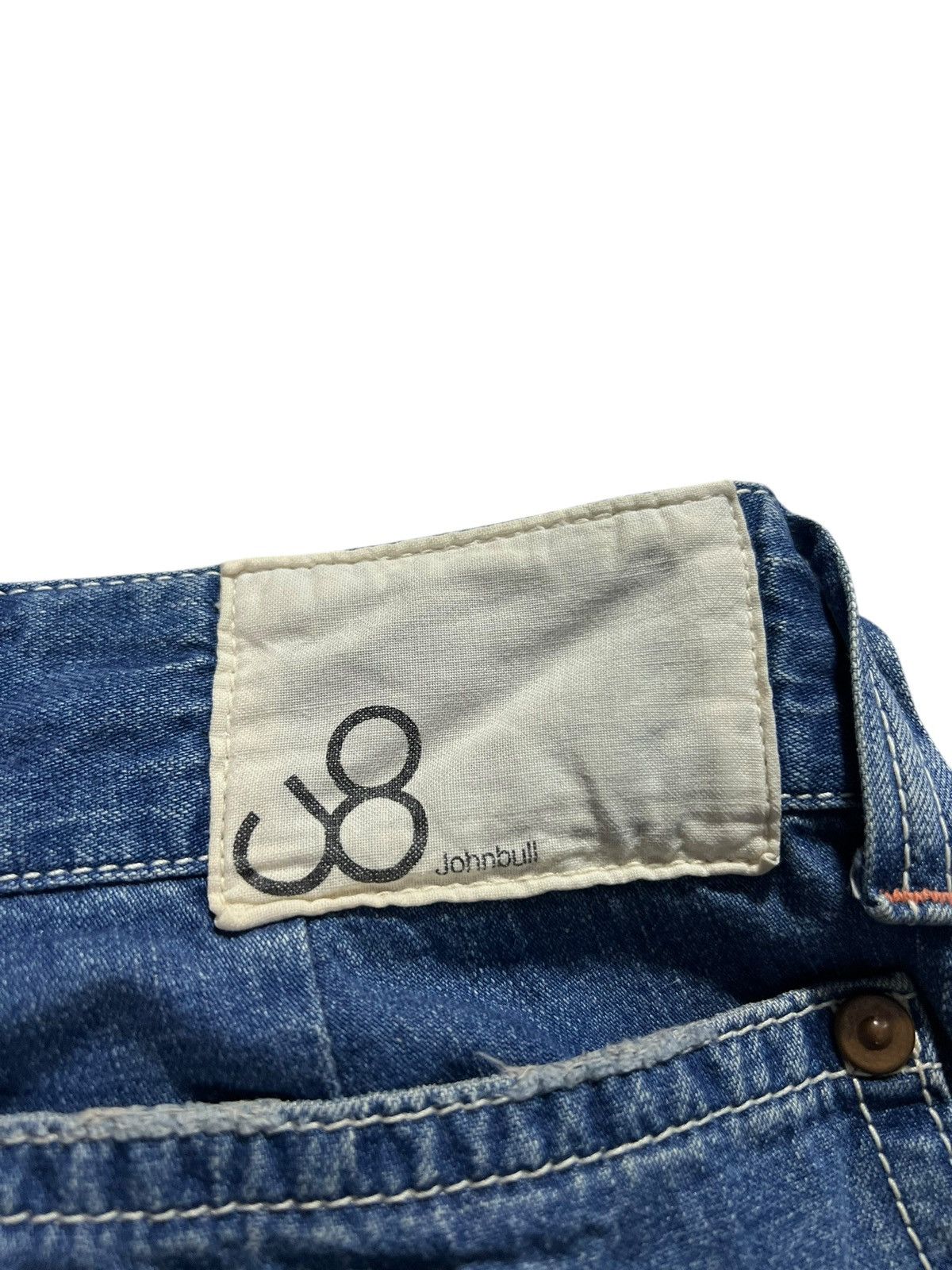 If Six Was Nine × Johnbull × KOJIMA GENES Vintage John Bull Worker Denim Pants Very Rare Size 28" / US 6 / IT 42 - 12 Thumbnail