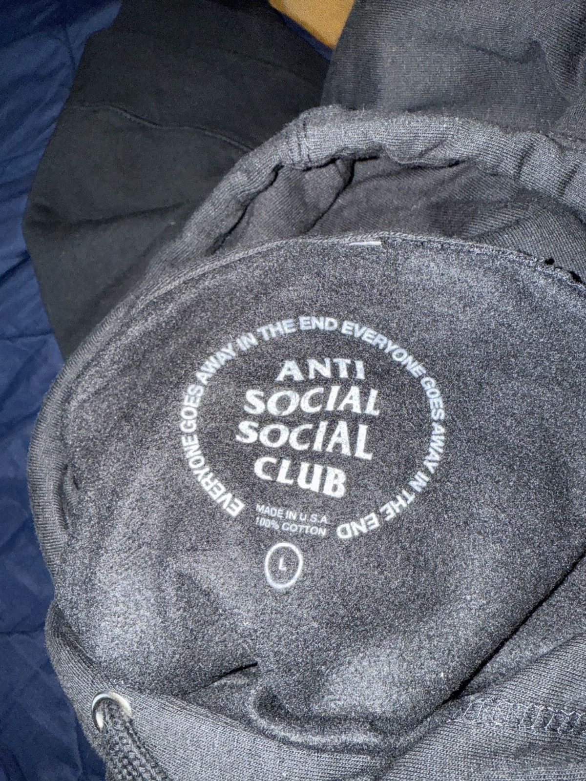 Anti Social Social Club Anti Social Social Club Heart as a Rock Hoodie Size US XL / EU 56 / 4 - 3 Thumbnail