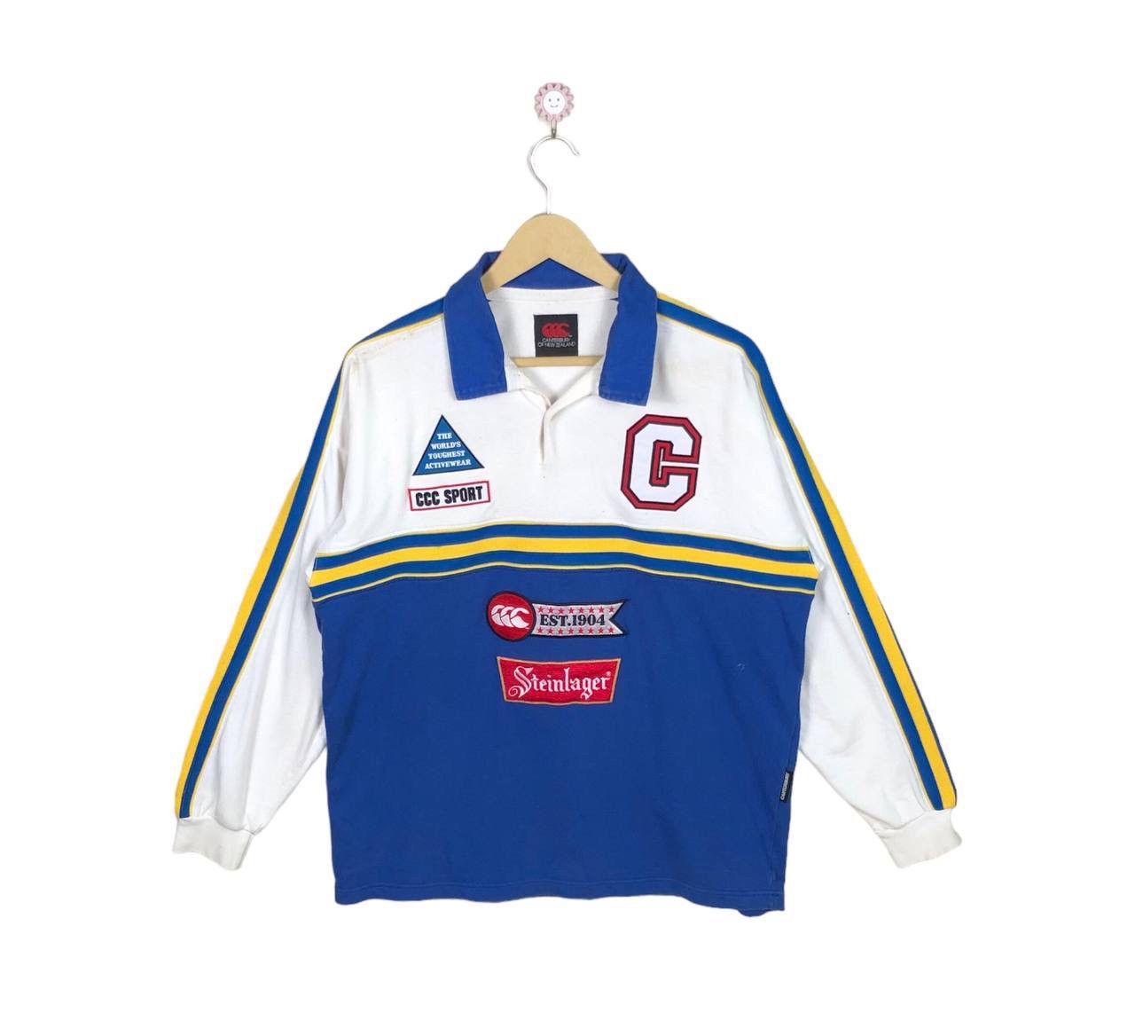 image of Archival Clothing x Canterbury Of New Zealand Vintage 90's Canterbury Of New Zealand Tshirt in Blue