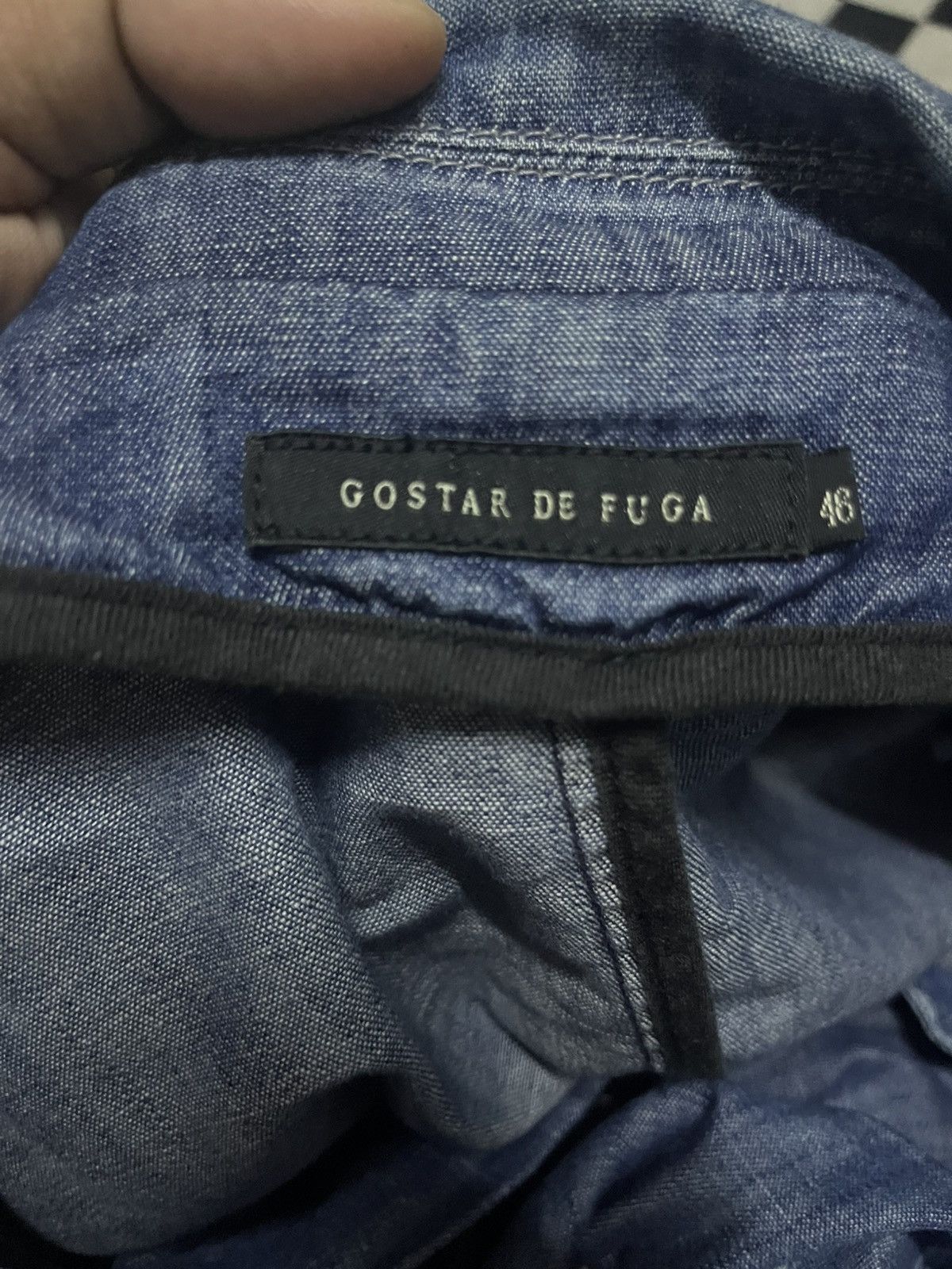 Designer Gostar De Fuga Trench Denim Size US S / EU 44-46 / 1 - 3 Thumbnail