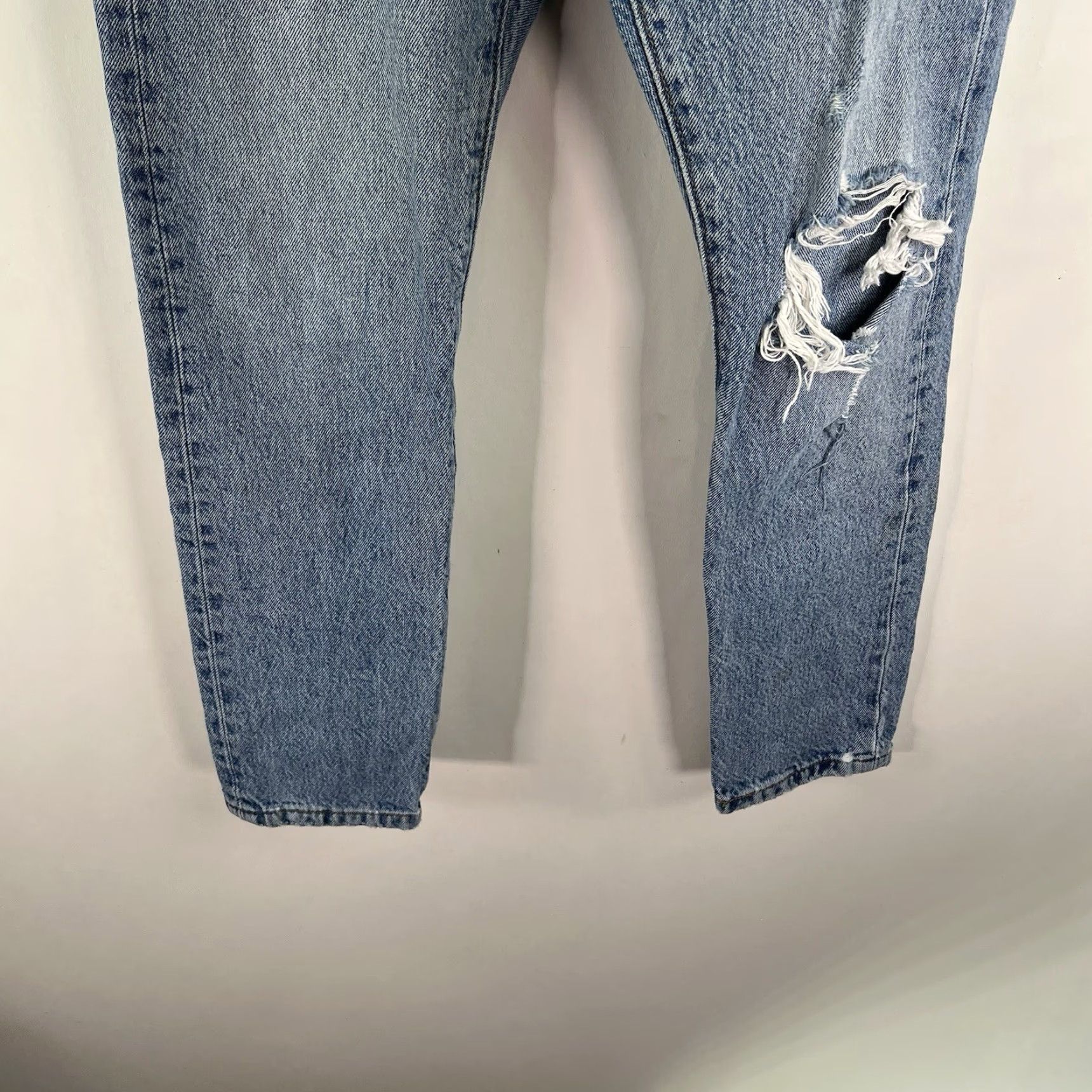 Levi's Vintage Levi's 501 Jeans Men's Size 27 Blue Distressed Button Fly 80s 90s Straight Fit Size US 27 - 6 Thumbnail
