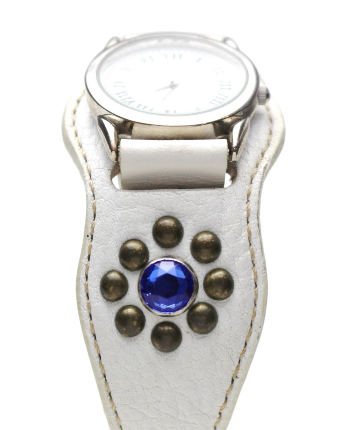 Hysteric Glamour 2000S TINO JAPAN IMPERIAL BLUE CUFF LEATHER WATCH Size ONE SIZE - 6 Thumbnail