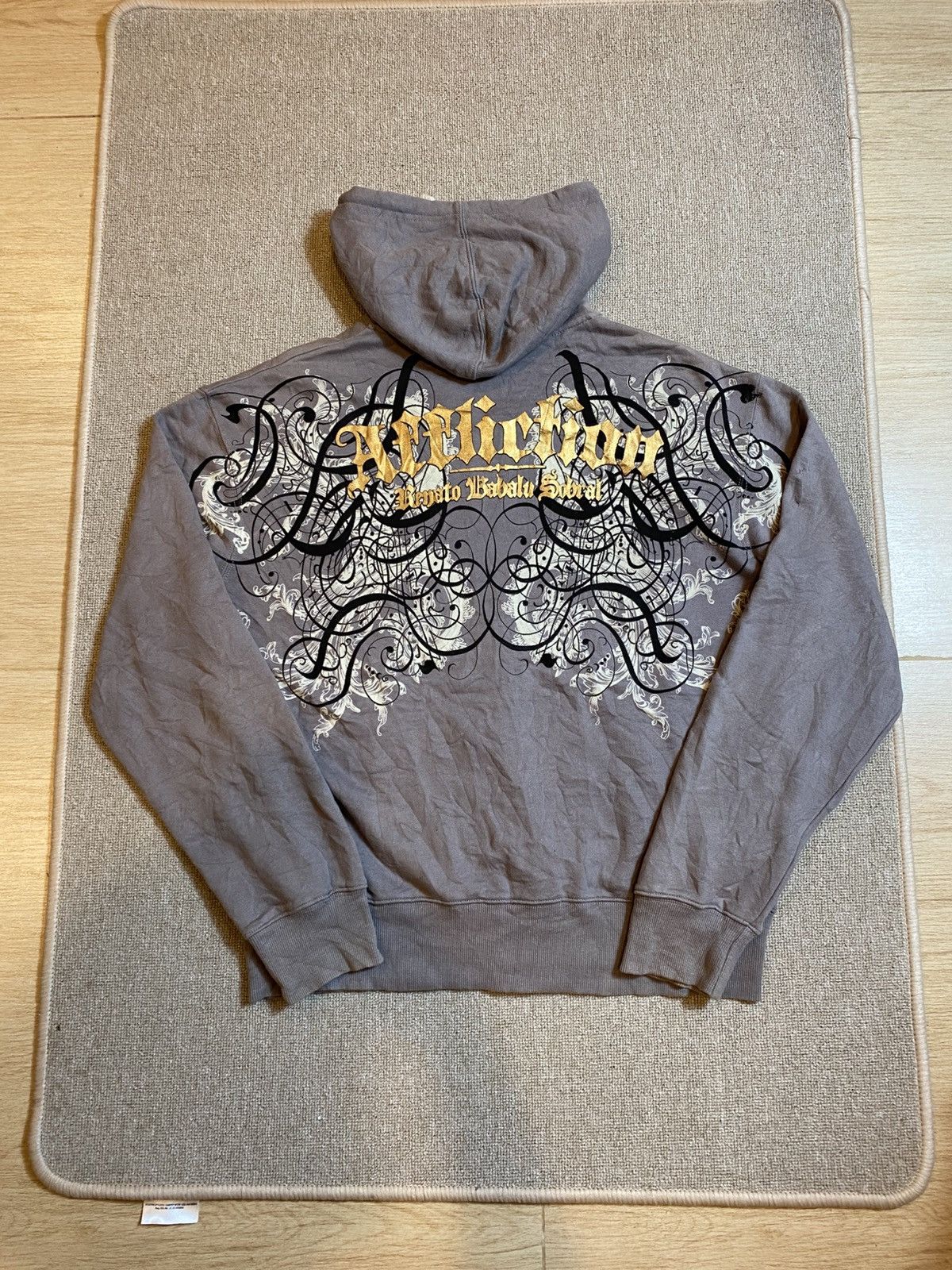 Affliction × Ozzy Osbourne × Vintage Affliction X Ozzy Osbourne Signature Series Grunge Swarovski Size US XL / EU 56 / 4 - 4 Thumbnail