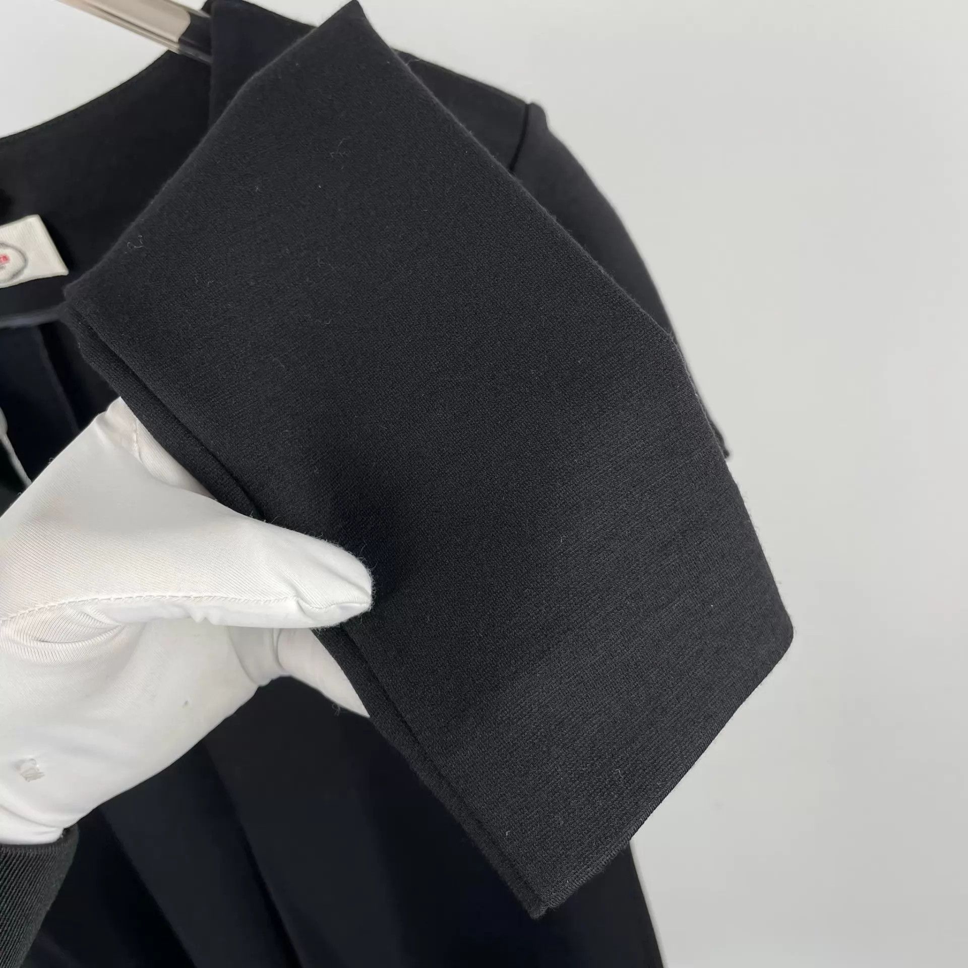 Prada Prada Cotton Black Dress Size 38 Size XS / US 0-2 / IT 36-38 - 9 Thumbnail