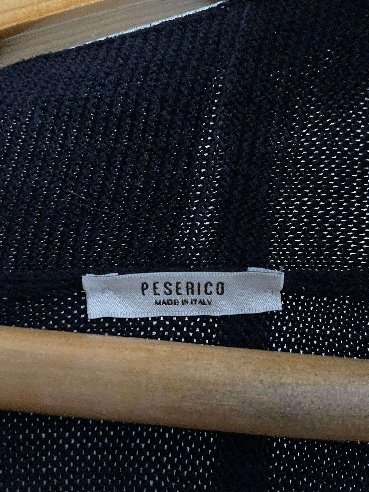 Peserico Peserico Cardigan Black Sweater RARE Size US M / EU 48-50 / 2 - 6 Thumbnail