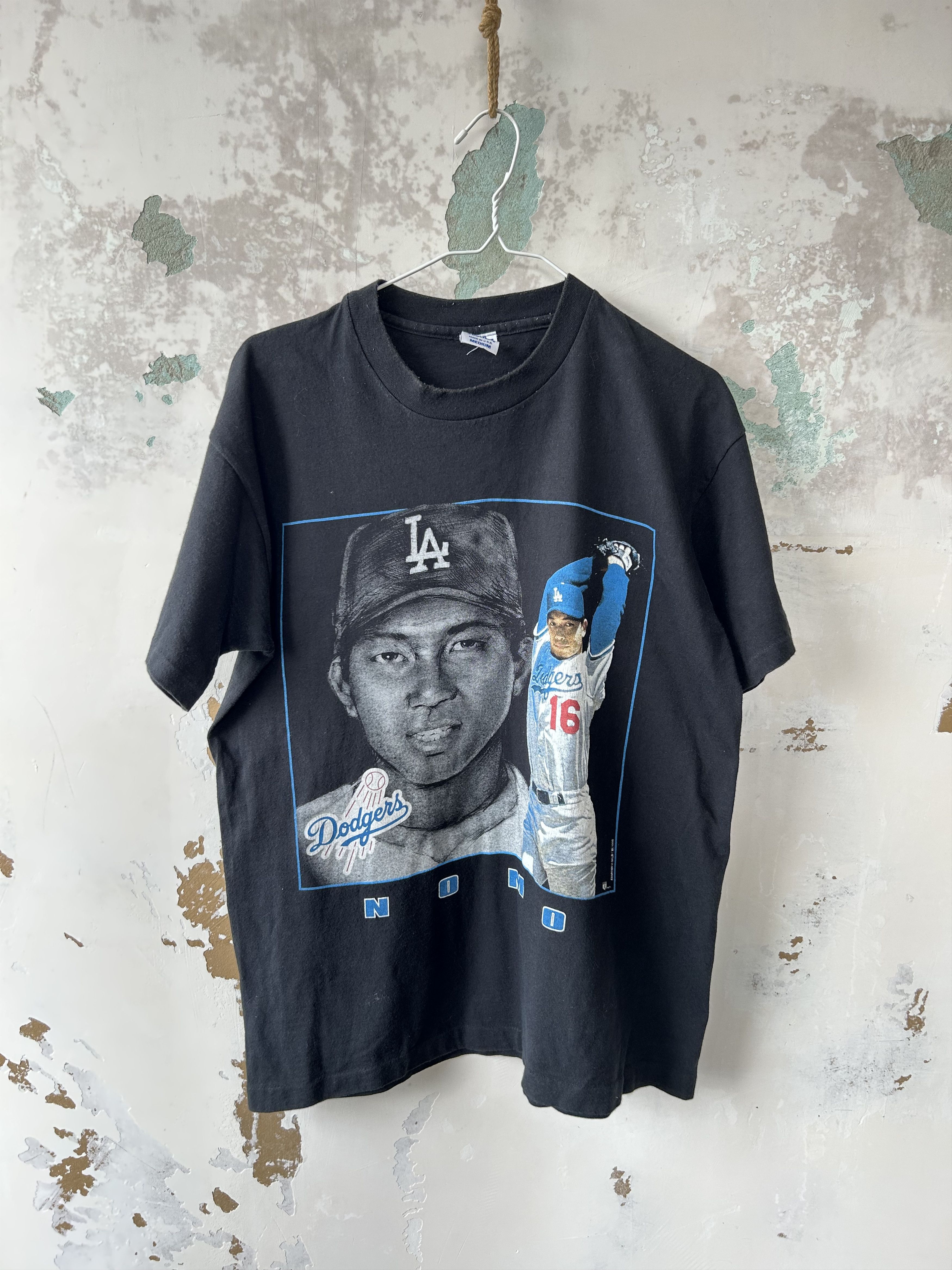 MLB VINTAGE 1995 LA DODGERS HIDEO NOMO T-SHIRT Size US M / EU 48-50 / 2 - 1 Thumbnail