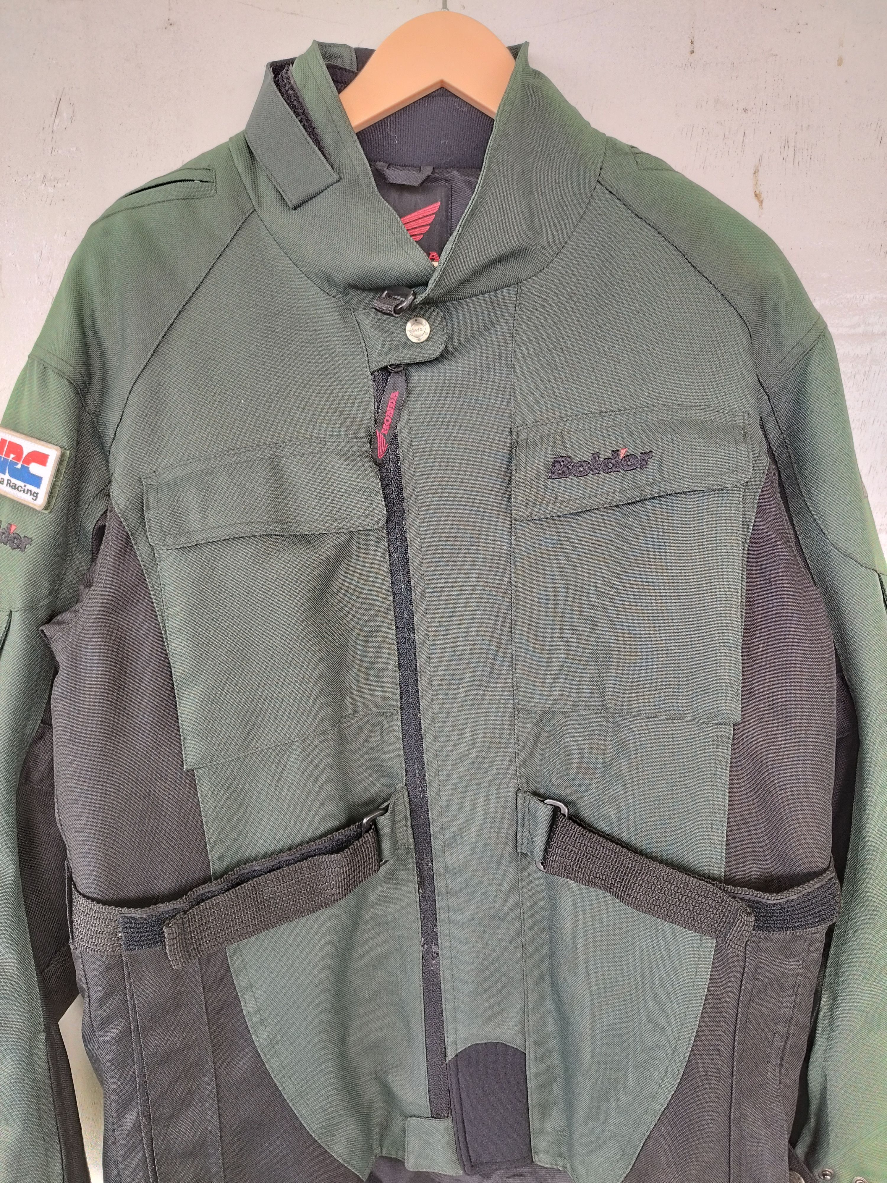 Honda 🔥 Honda jacket motor sport sun faded honda BOLDOR Size US L / EU 52-54 / 3 - 5 Thumbnail