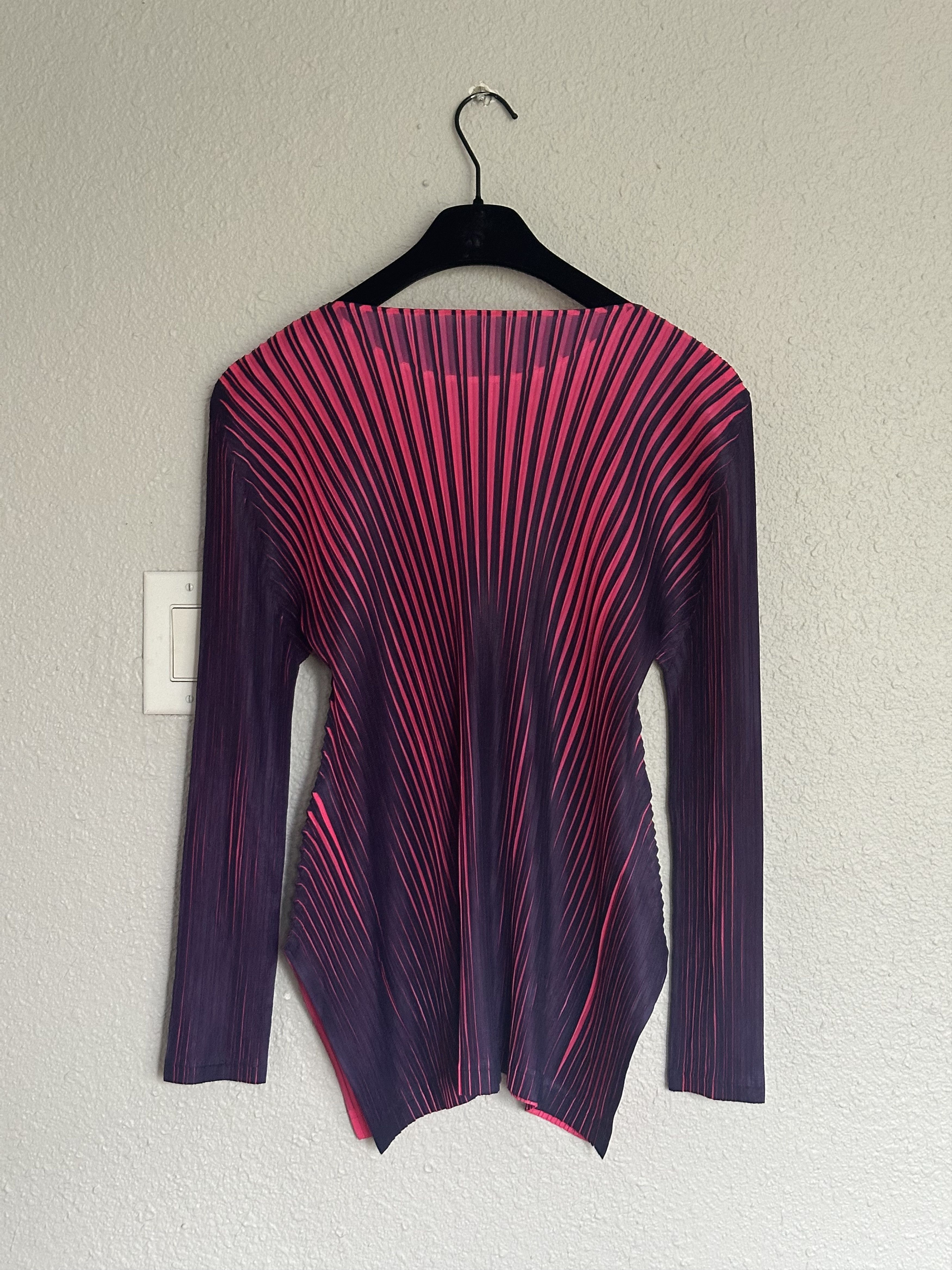 Pleats Please Issey Miyake Pleated Shirt Size US M / EU 48-50 / 2 - 3 Thumbnail