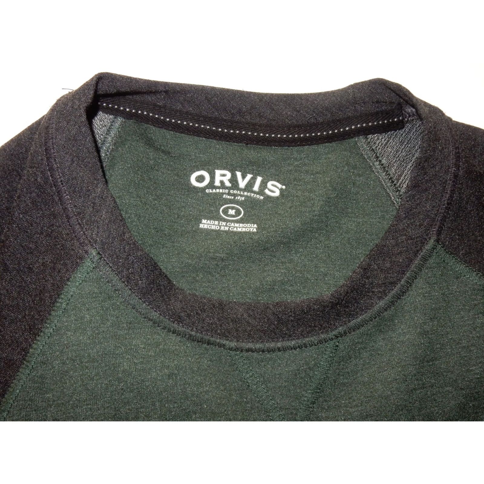 Banana Republic Orvis Men's Sweater M Pullover Green Solid Knit Shirt Mens M Pullover Sweatshirt Knitwear Size US M / EU 48-50 / 2 - 4 Thumbnail