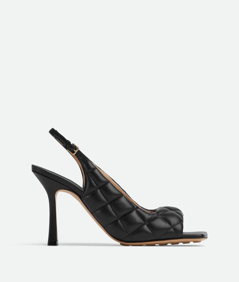 o1n1vont1225 Padded Slingback Sandals in Black