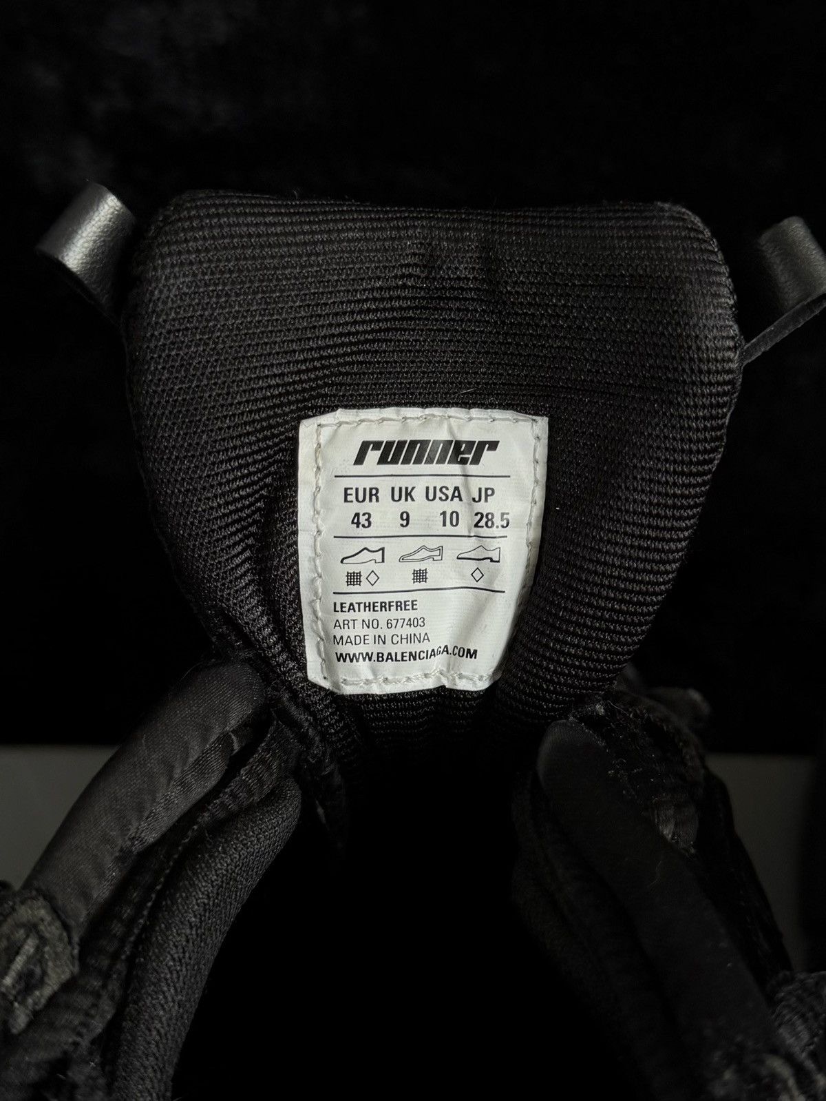 Balenciaga Balenciaga Runner Size US 10 / EU 43 - 11 Thumbnail
