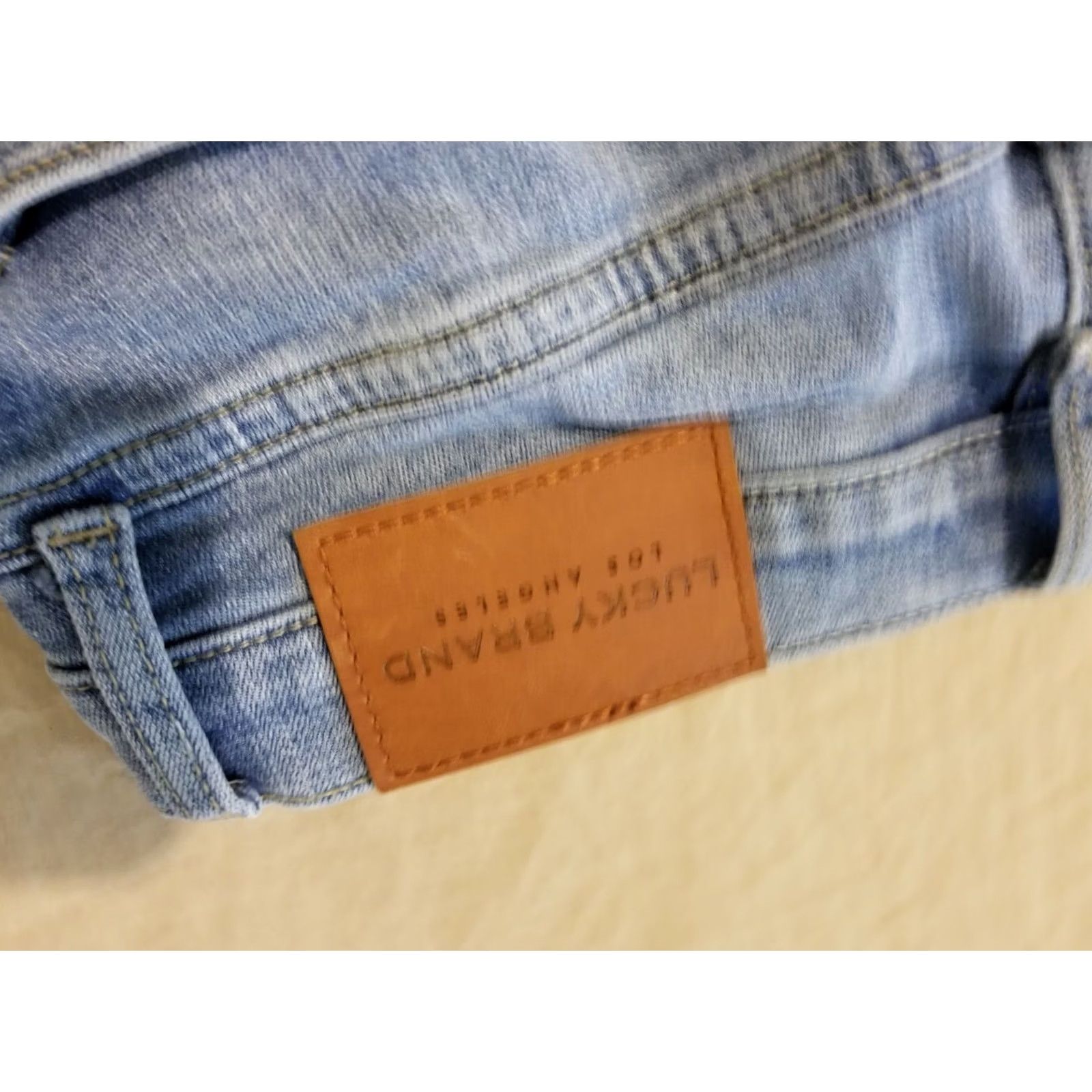 Lucky Brand Womens Lucky Brand Skinny Jeans 6 28 Denim Pants Stretch Size 28" / US 6 / IT 42 - 3 Thumbnail