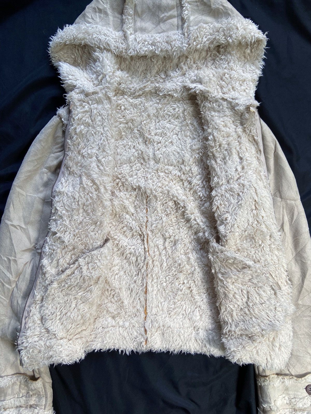 PPFM GRASS WATER FAUX FUR ZIP JACKET Size US XS / EU 42 / 0 - 11 Thumbnail