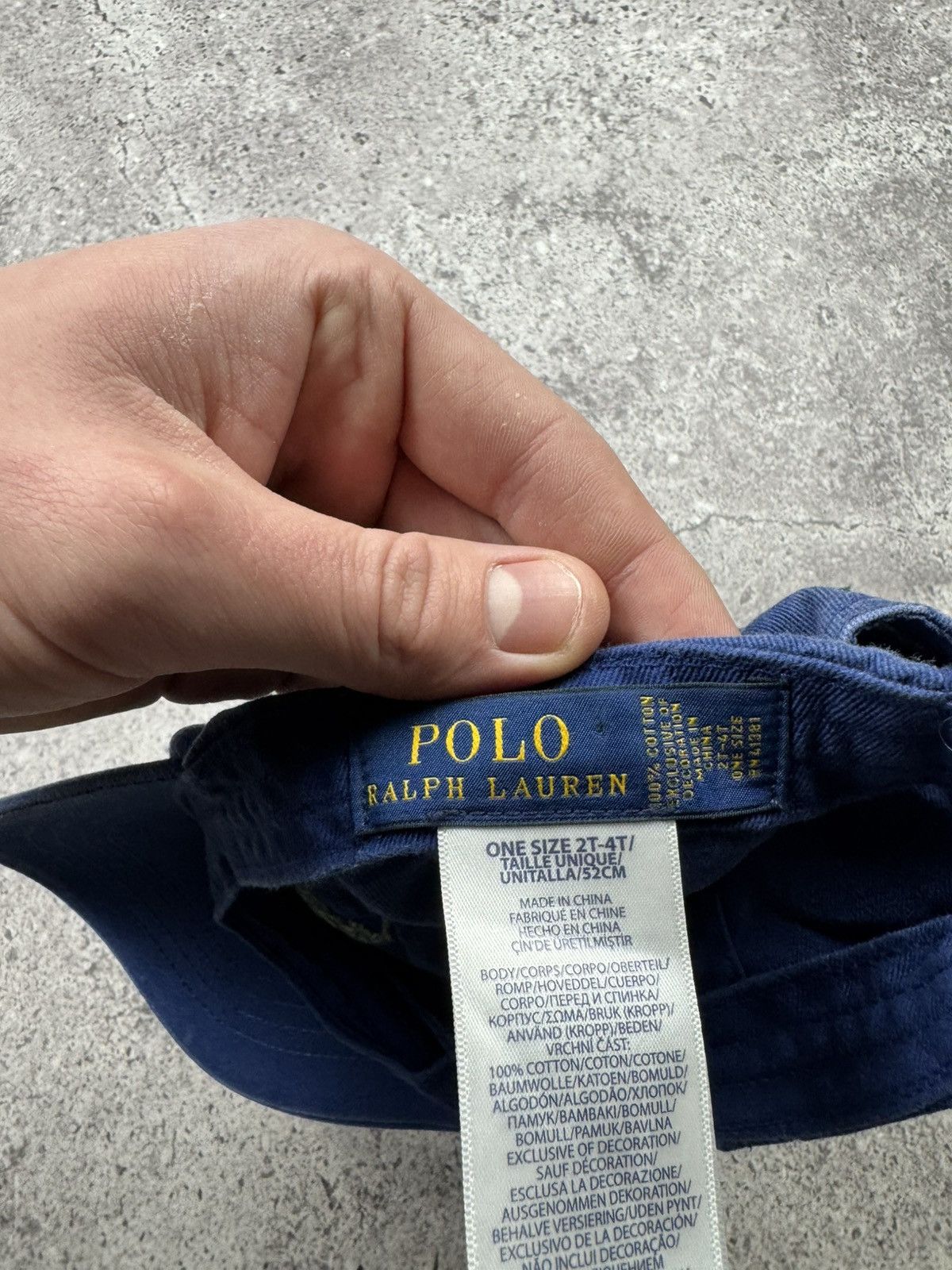 Polo Ralph Lauren KIDS POLO RALPH LAUREN VINTAGE Y2K CAP HAT BIG PONY 2-4 YEAR Size ONE SIZE - 8 Thumbnail
