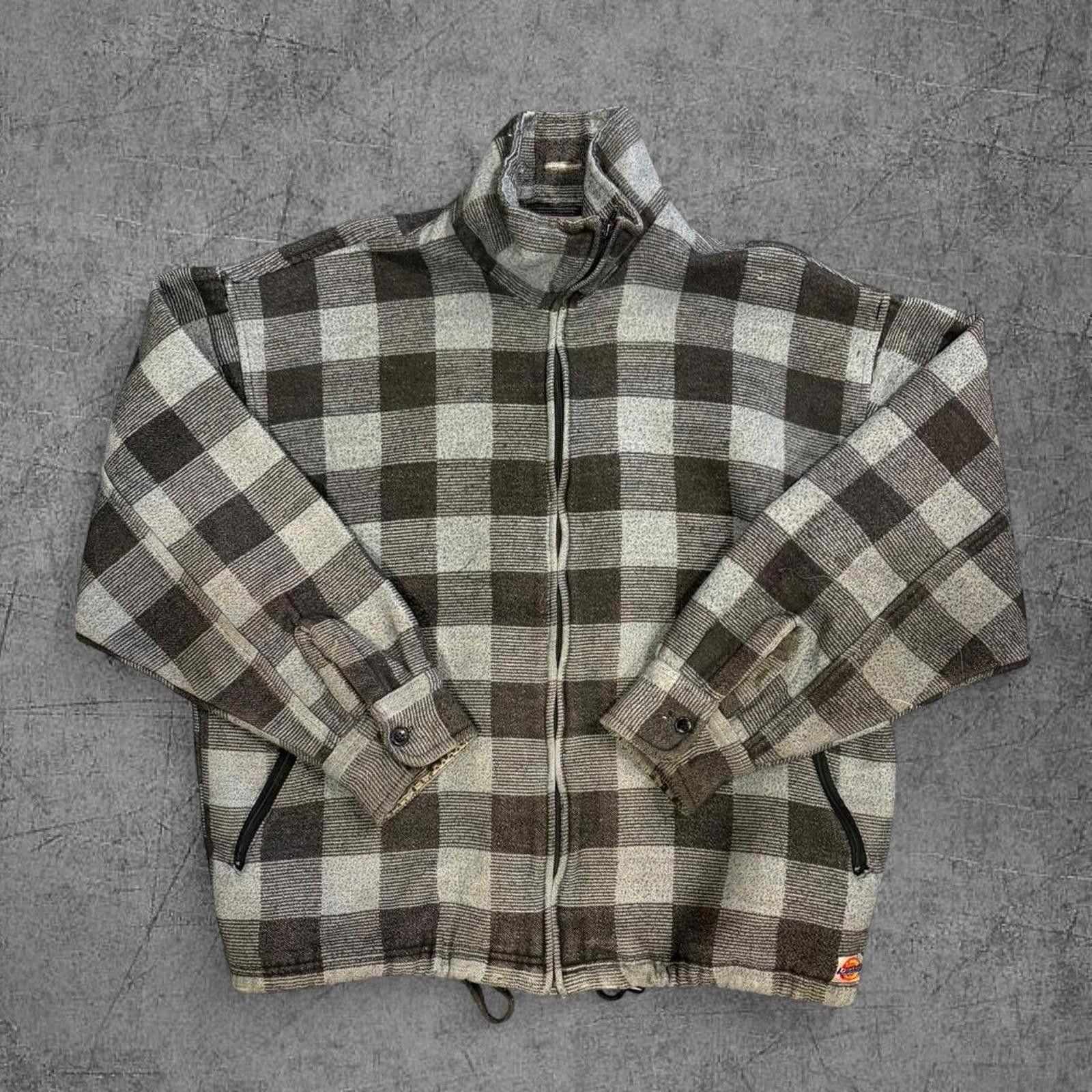 Dickies 90s Dickies Zip Up Flannel Size US L / EU 52-54 / 3 - 4 Thumbnail