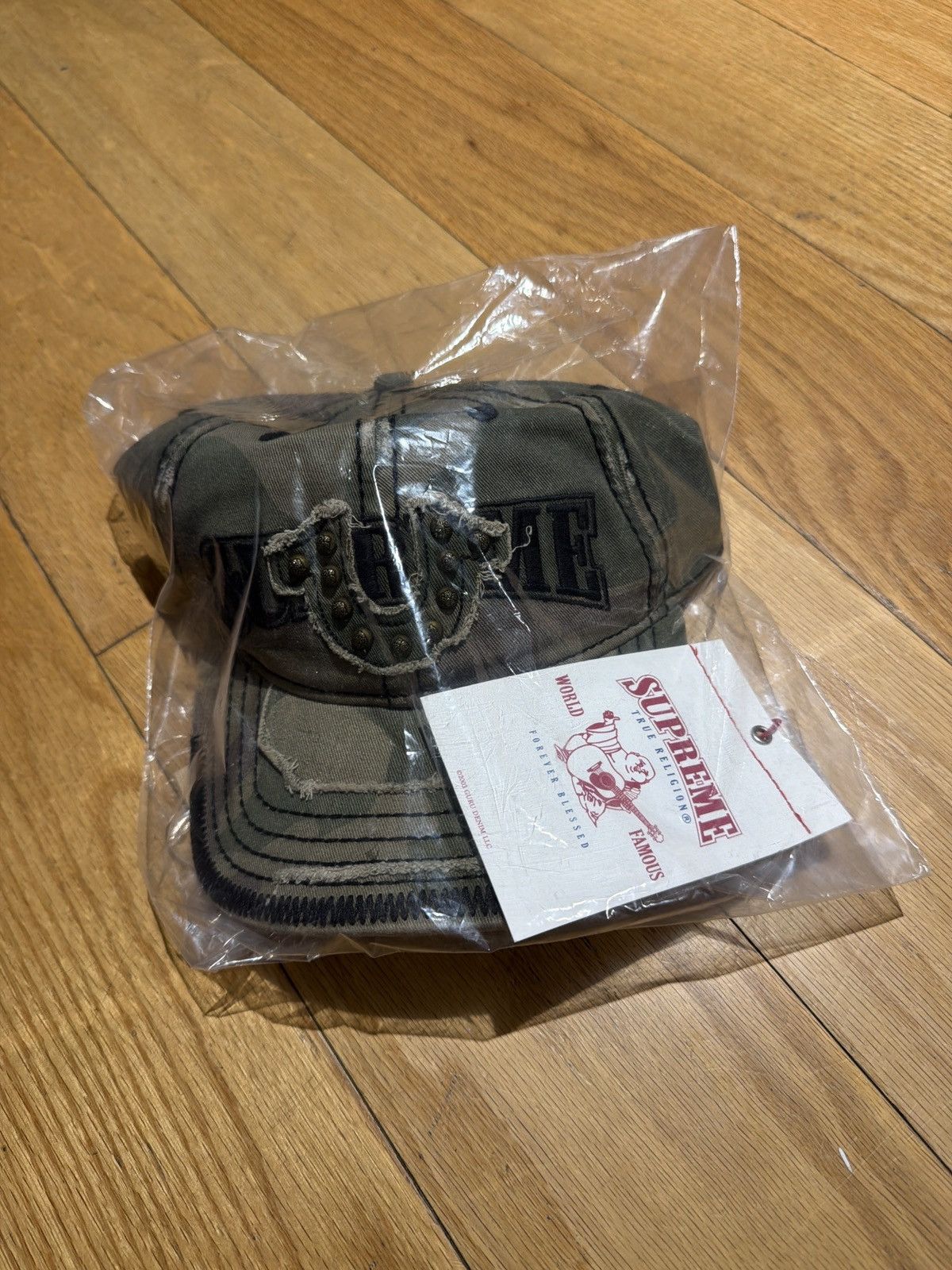 Supreme × True Religion Supreme true religion mesh back 6 panel camo hat Size ONE SIZE - 3 Thumbnail