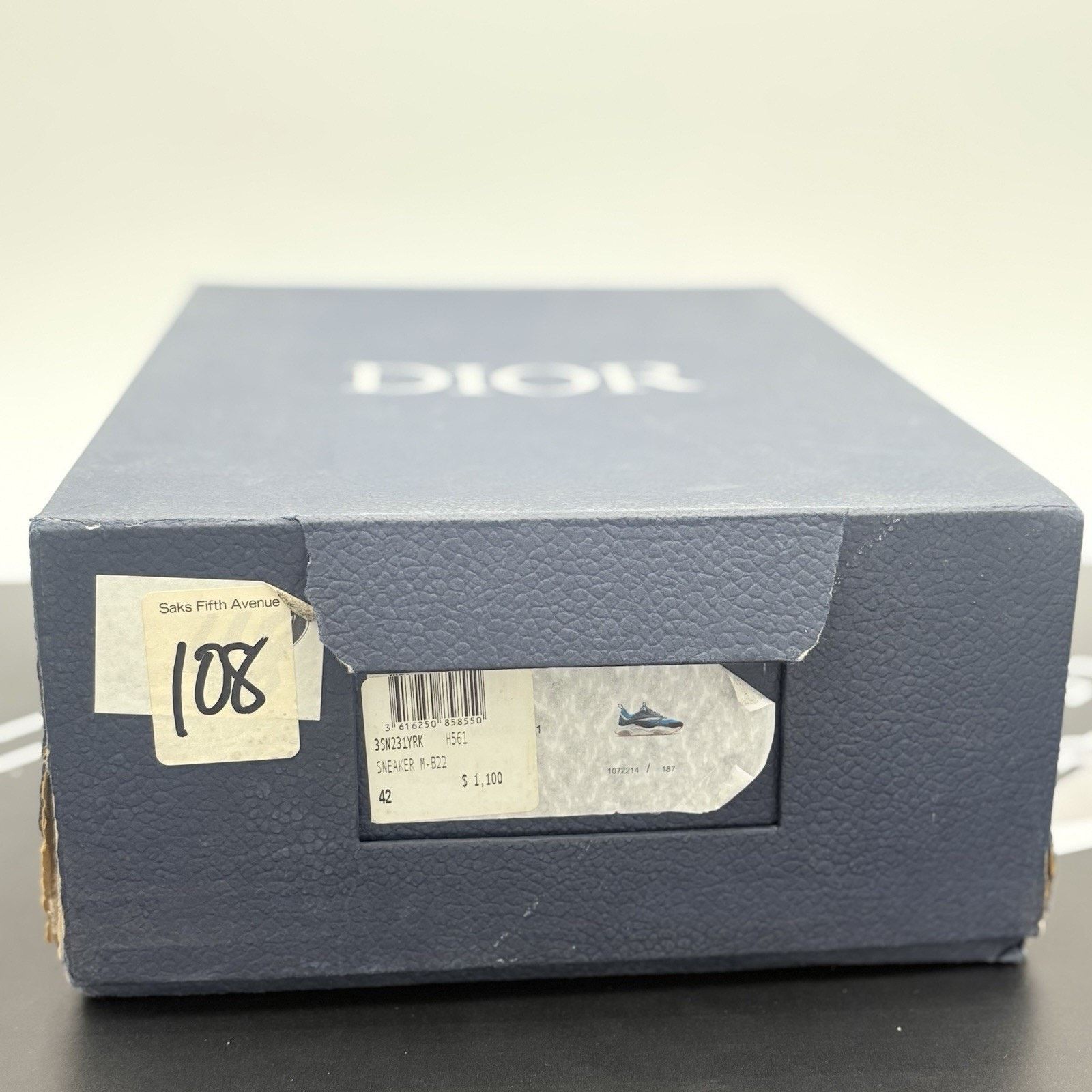 Dior Dior B22 Sneaker ' Blue White Navy ' | SUPER CLEAN! Size US 9 / EU 42 - 15 Thumbnail