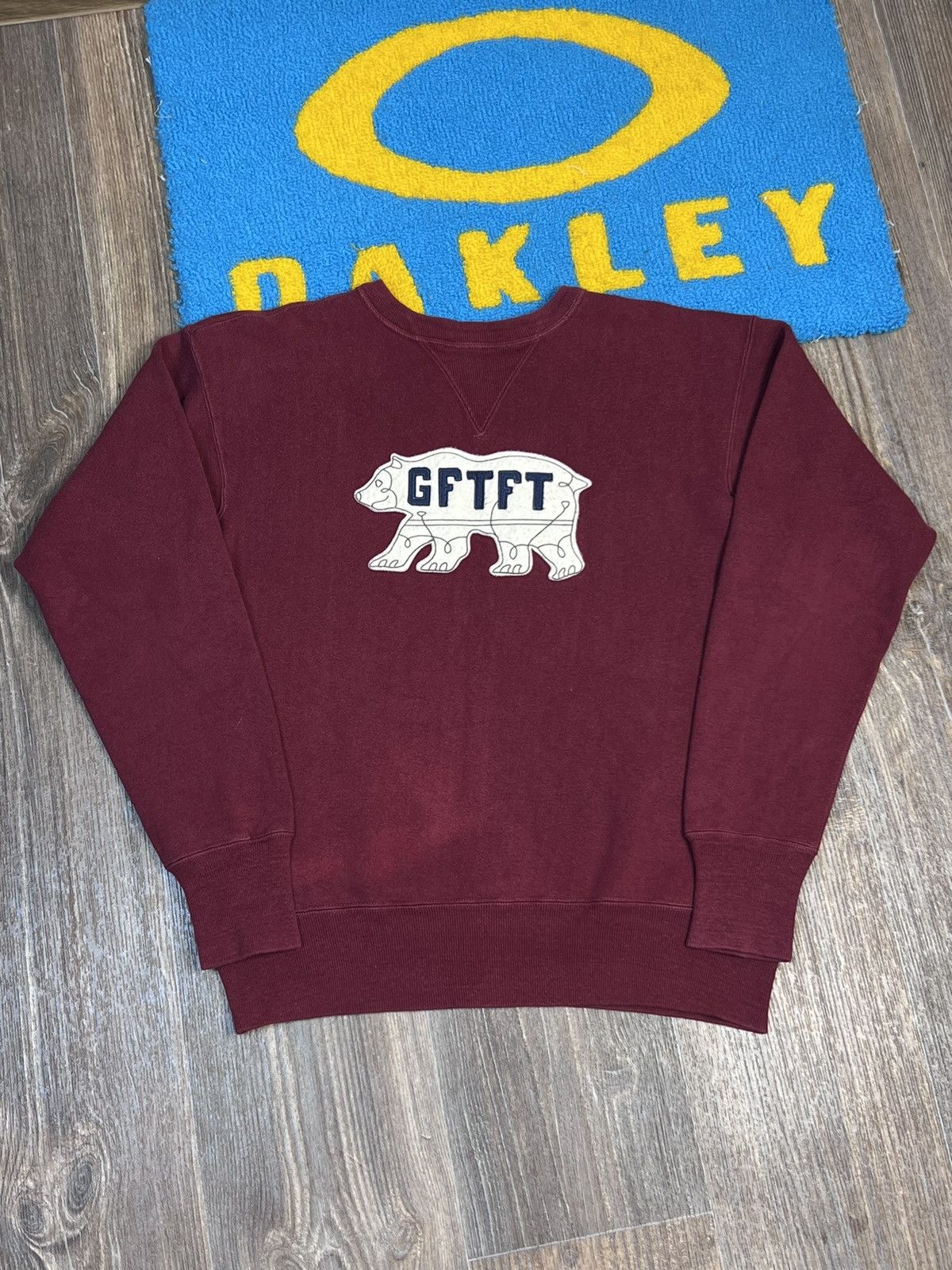 Human Made by Nigo GFTFT Bear red sweatshirt