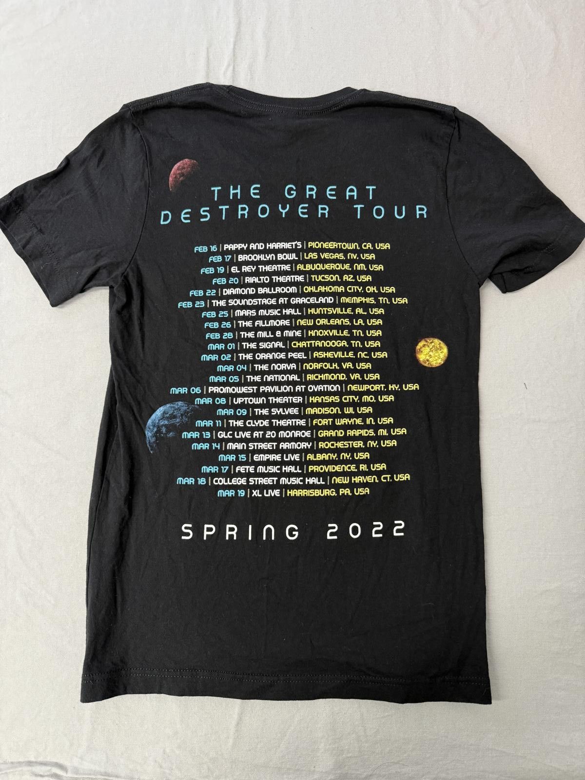 Designer Coheed and Cambria Tour T-shirt The Great Destroyer Tour Size US S / EU 44-46 / 1 - 2 Thumbnail