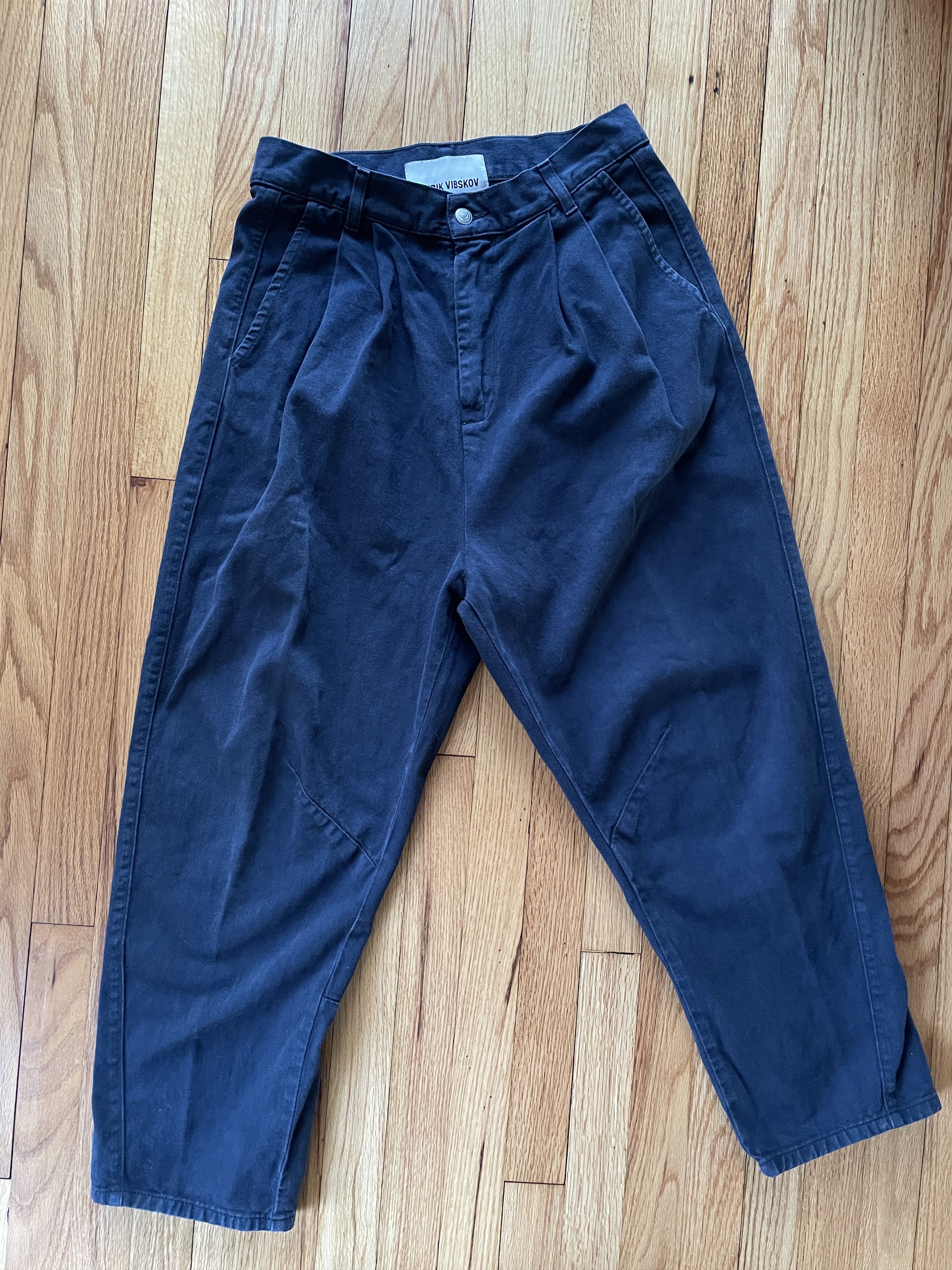 Henrik Vibskov Ant Pant Indigo Blue Denim Size US 32 / EU 48 - 1 Thumbnail
