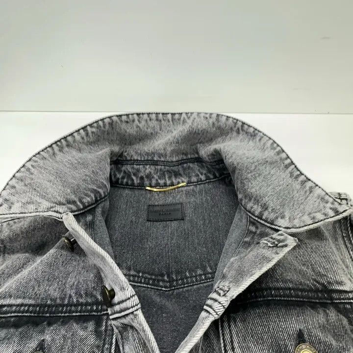 Saint Laurent Paris Saint Laurent Casual Denim Jacket-2507 Size US XS / EU 42 / 0 - 1 Thumbnail
