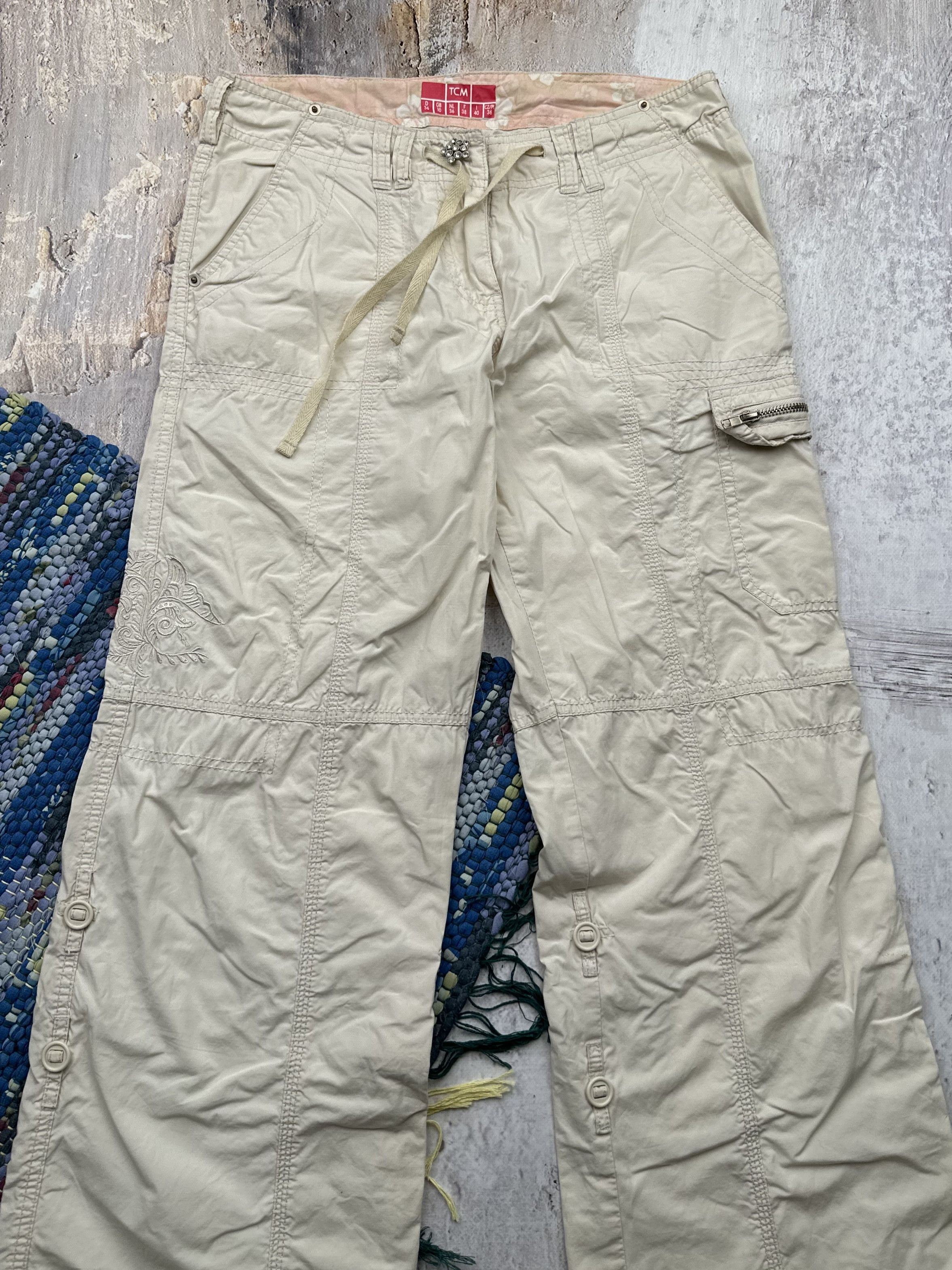 Japanese Brand Vintage Wide Pants A218(93) Size 29" - 2 Thumbnail