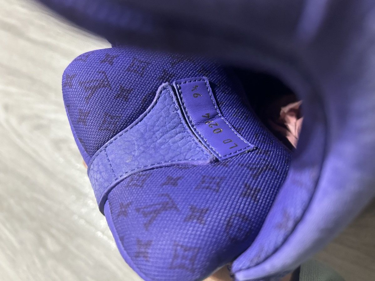 Louis Vuitton Louis vuitton skate purple suede sneaker Size US 11 / EU 44 - 6 Thumbnail