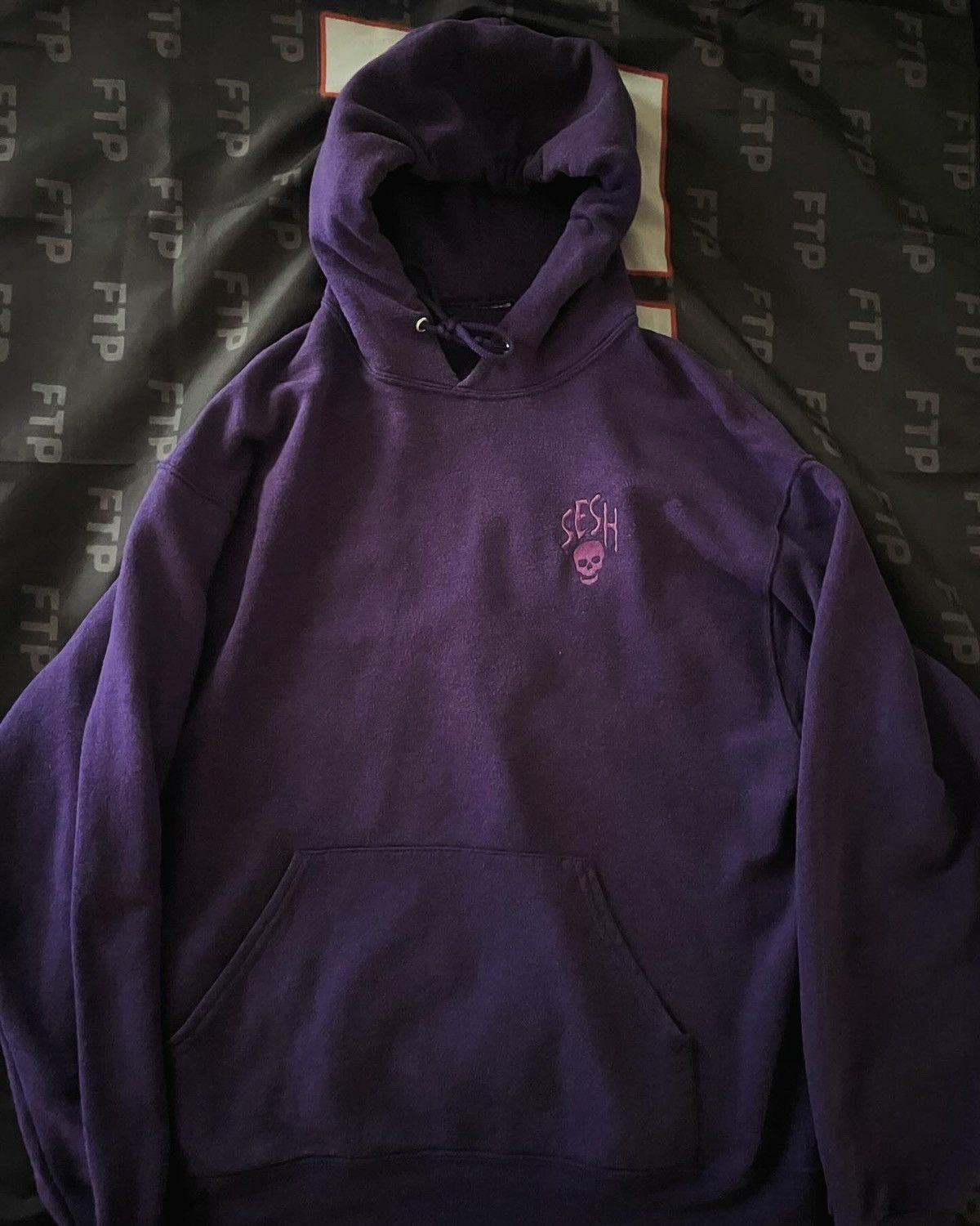 Team Sesh Teamsesh Skull logo Hoodie | Grailed