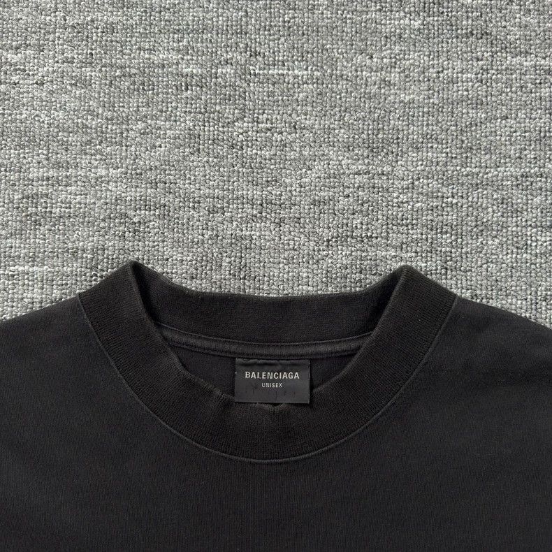 Balenciaga Balenciaga Black back crystal BB short-sleeve Size US S / EU 44-46 / 1 - 2 Thumbnail