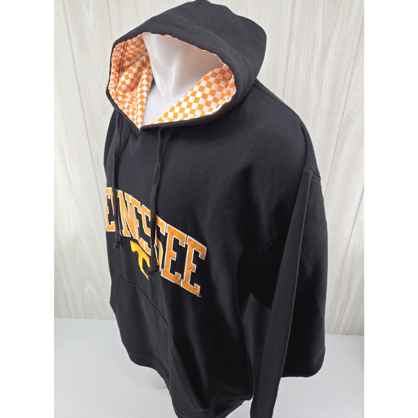 Vintage VINTAGE TENNESSEE HOODIE By PRESS BOX 2XL Black Spellout Logo Size US XXL / EU 58 / 5 - 5 Thumbnail