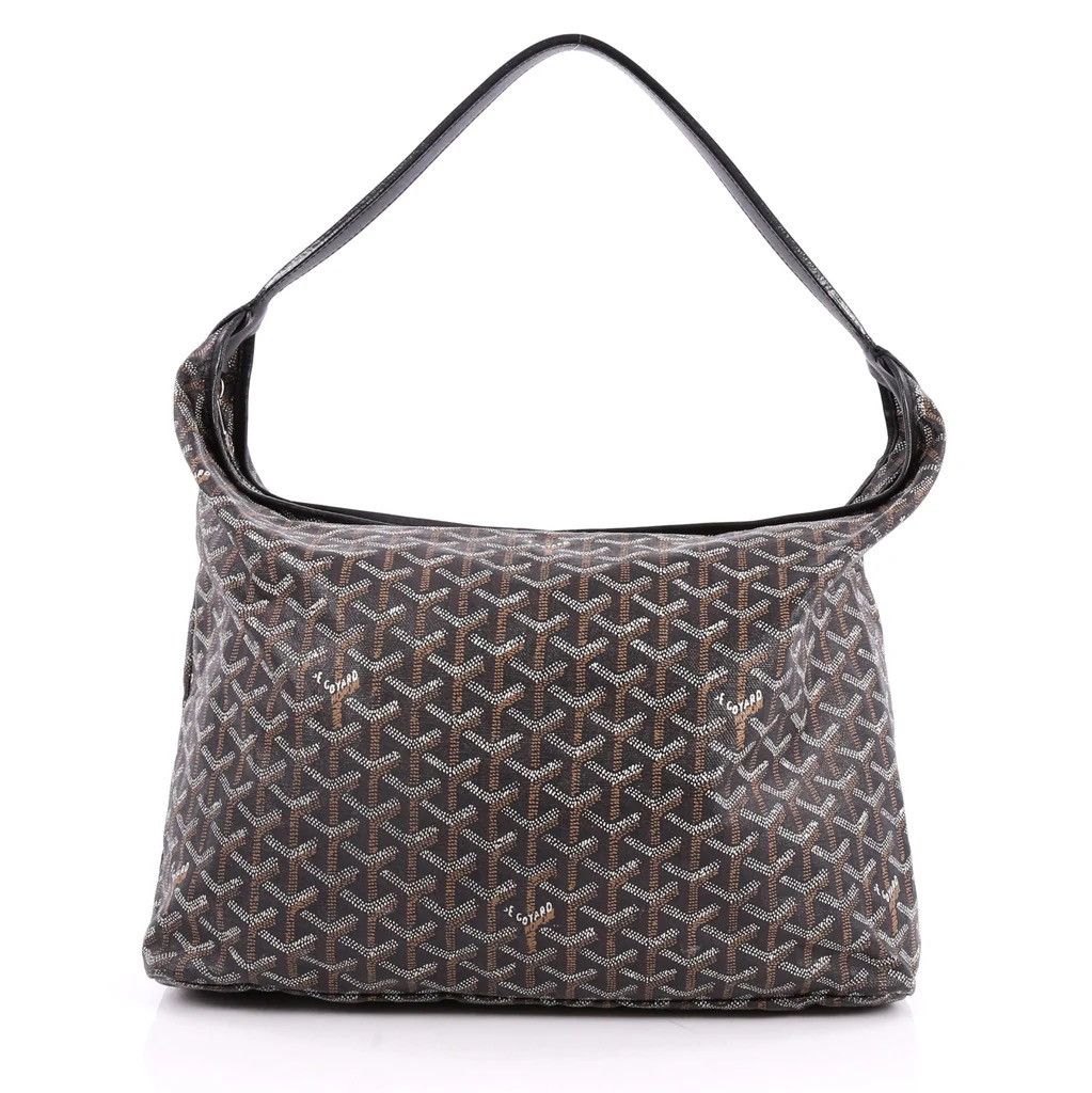Goyard Goyard Hobo Fidji Zip Closure Bag (Black) Size ONE SIZE - 1 Thumbnail