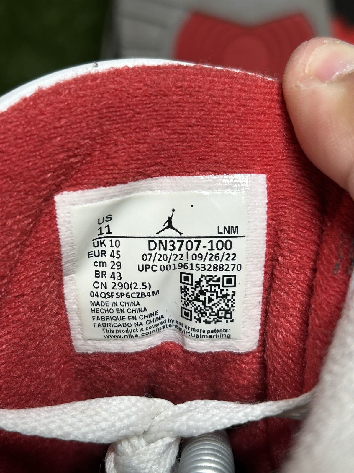 Jordan Brand Jordan 3 white cement reimagine Size US 11 / EU 44 - 10 Thumbnail