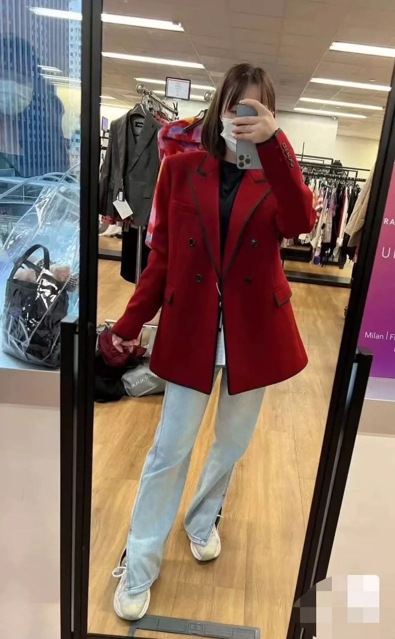 Saint Laurent Paris Saint Laurent Paris Red sword collar suit jacket-2506 Size US S / EU 44-46 / 1 - 9 Thumbnail