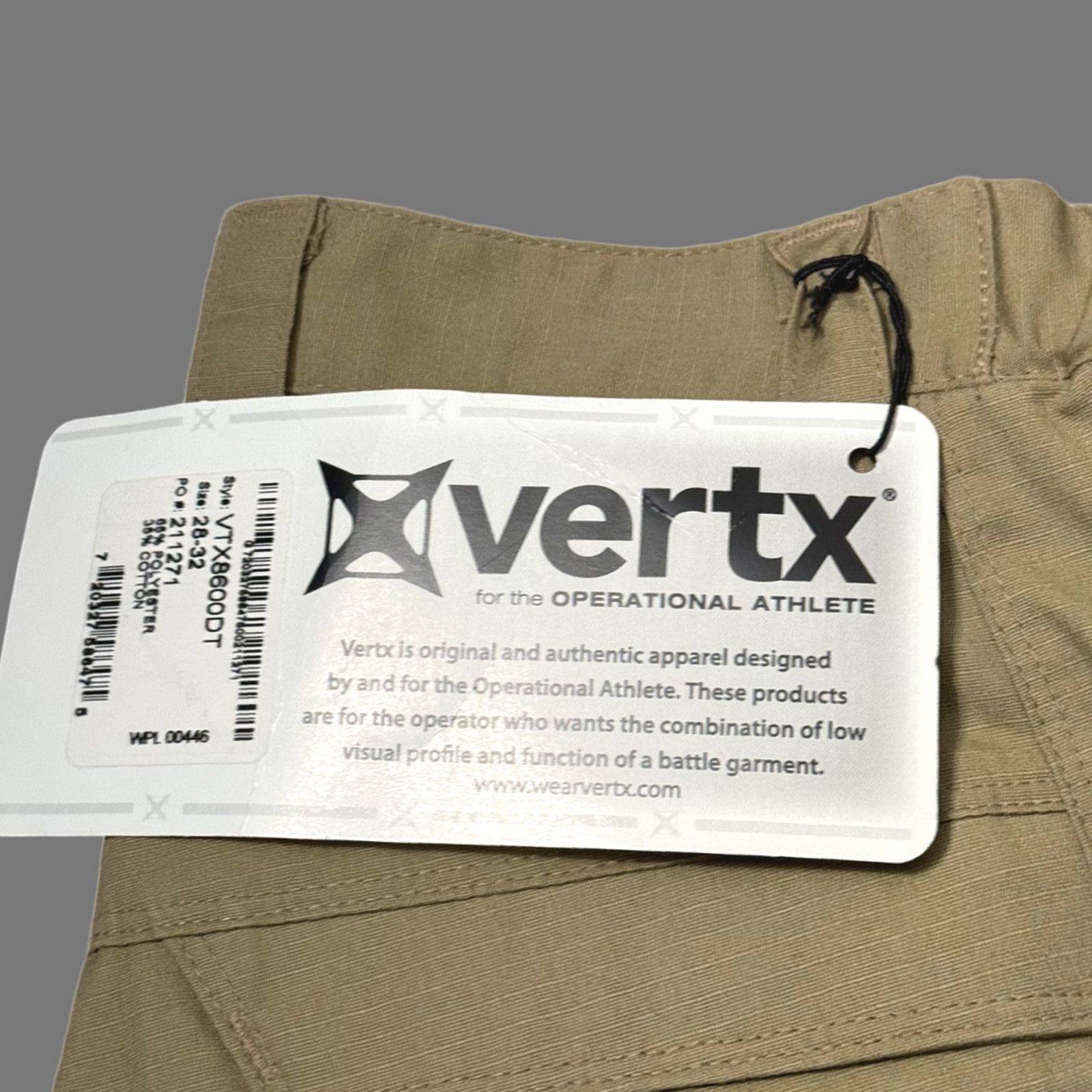 Other Vertx Phantom Ops Tactical Pants Men 28x32 Desert Tan Size US 28 / EU 44 - 3 Thumbnail