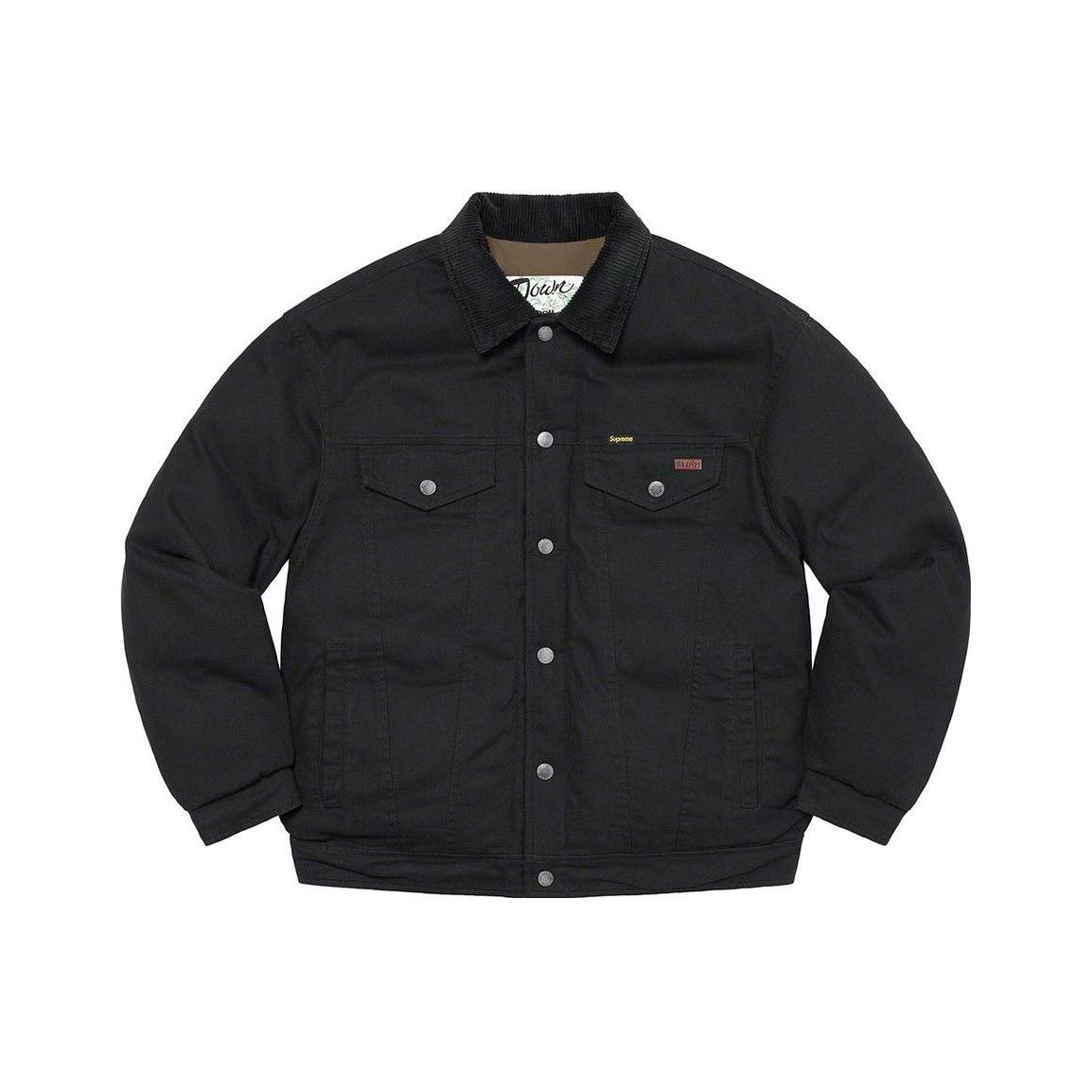 Supreme Supreme x Schott Canvas Down Trucker Jacket Size M Size US M / EU 48-50 / 2 - 1 Thumbnail