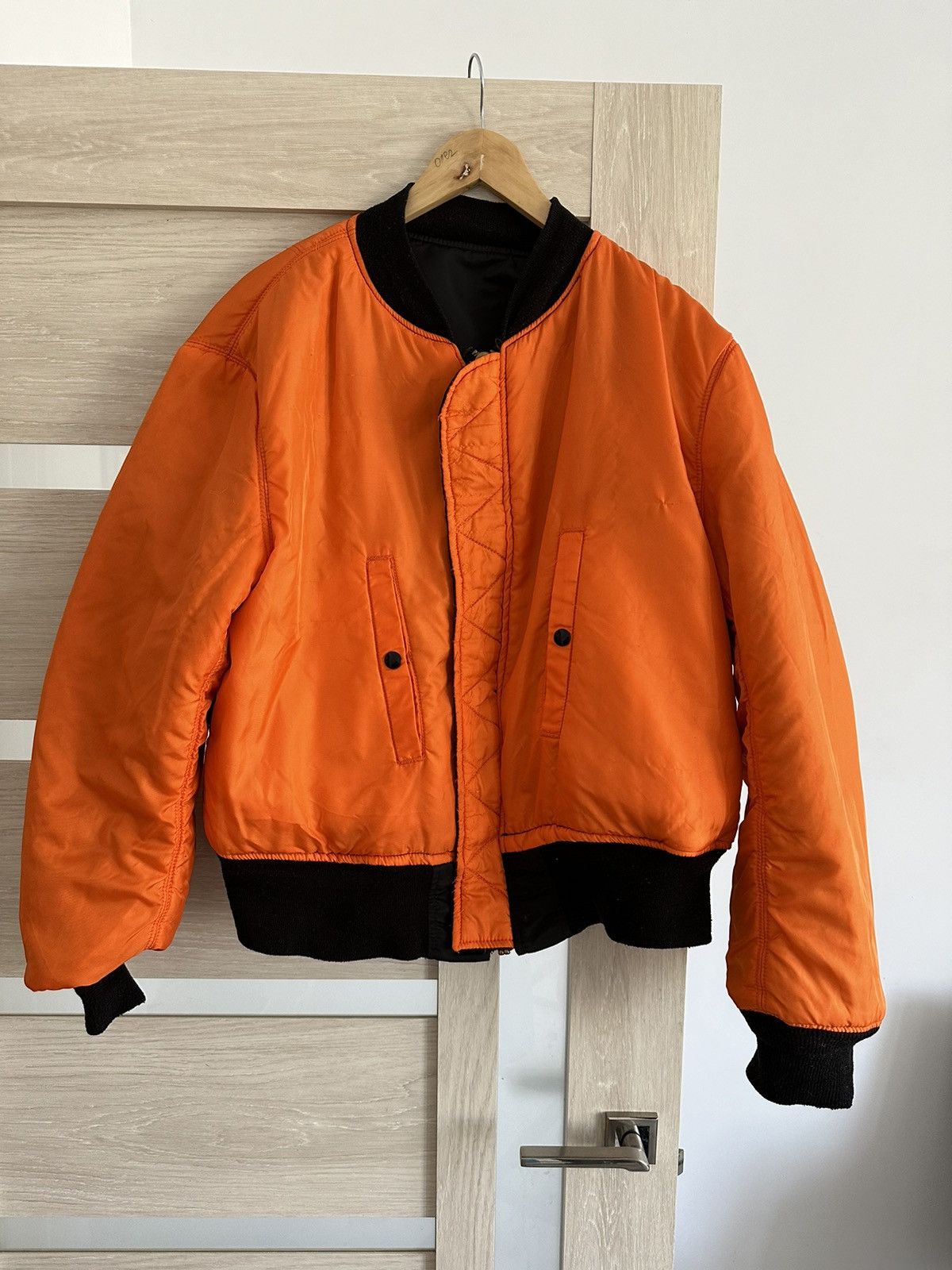 Alpha Industries × Vintage Vintage Alpha Industries Bomber Jacket Size US XL / EU 56 / 4 - 11 Thumbnail