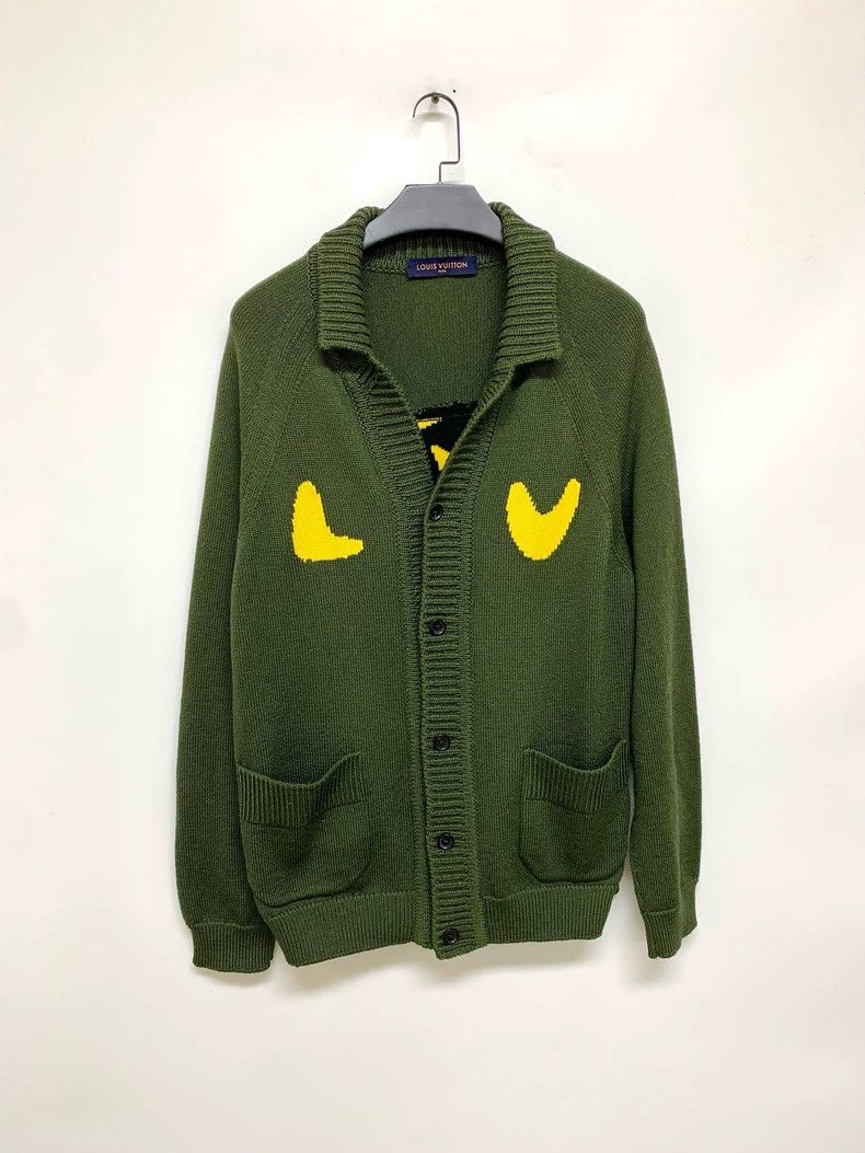 Louis Vuitton Louis Vuitton size 5l Tiger Knit Cardigan sweater Size US M / EU 48-50 / 2 - 1 Thumbnail