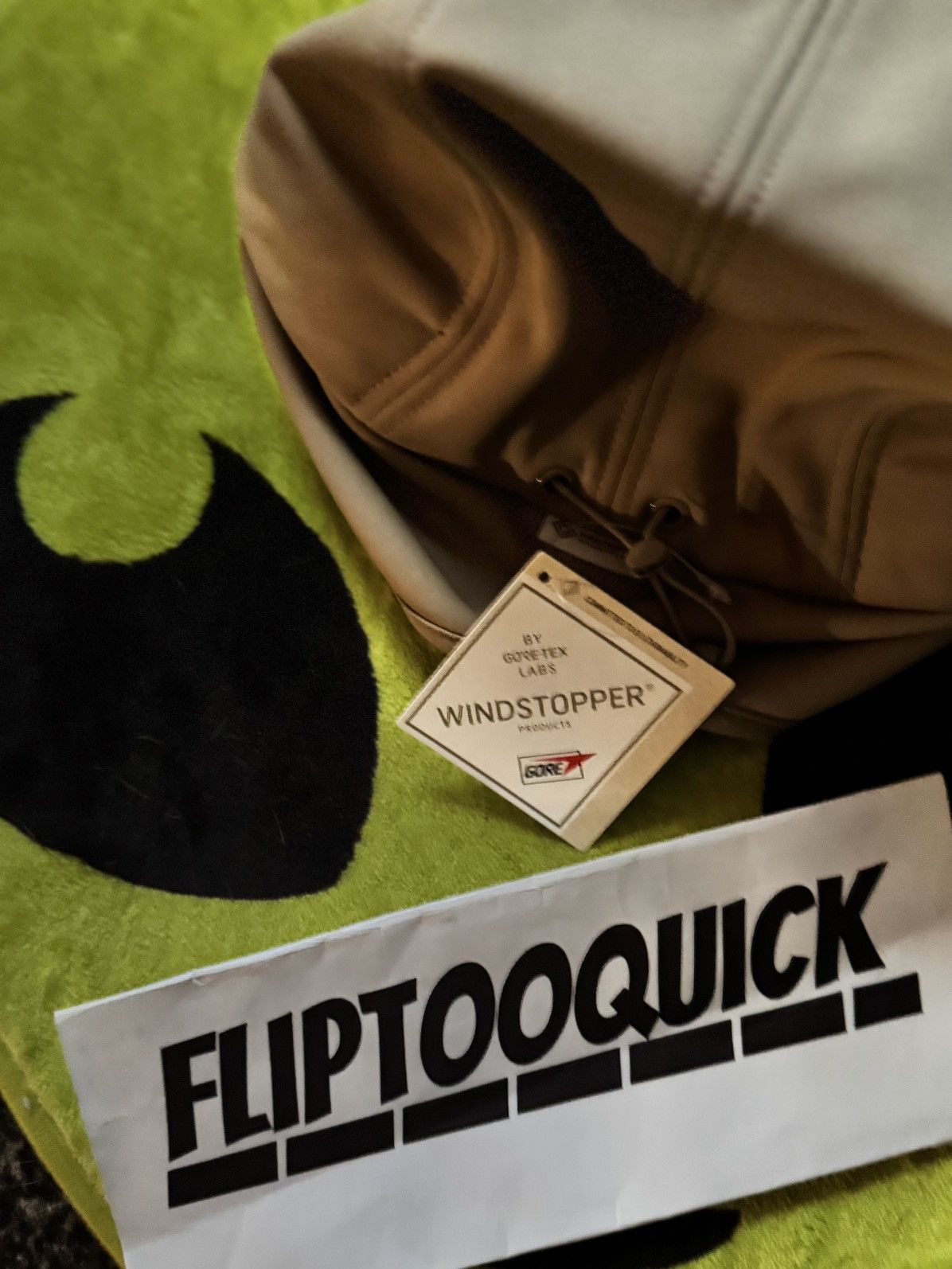 Supreme Windstopper Earflap Camp Cap Taupe Size ONE SIZE - 6 Thumbnail